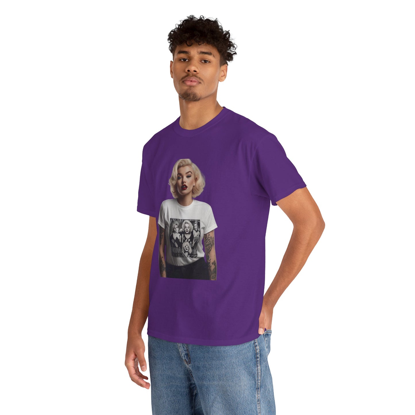 Marilyn Monroe Unisex Heavy Cotton Tee