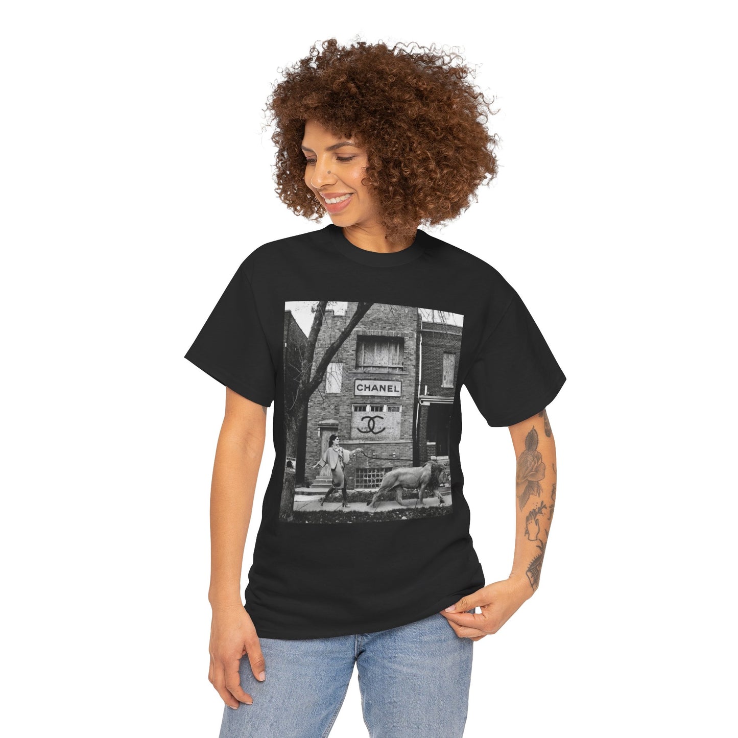 CHANNEL Unisex Heavy Cotton Tee