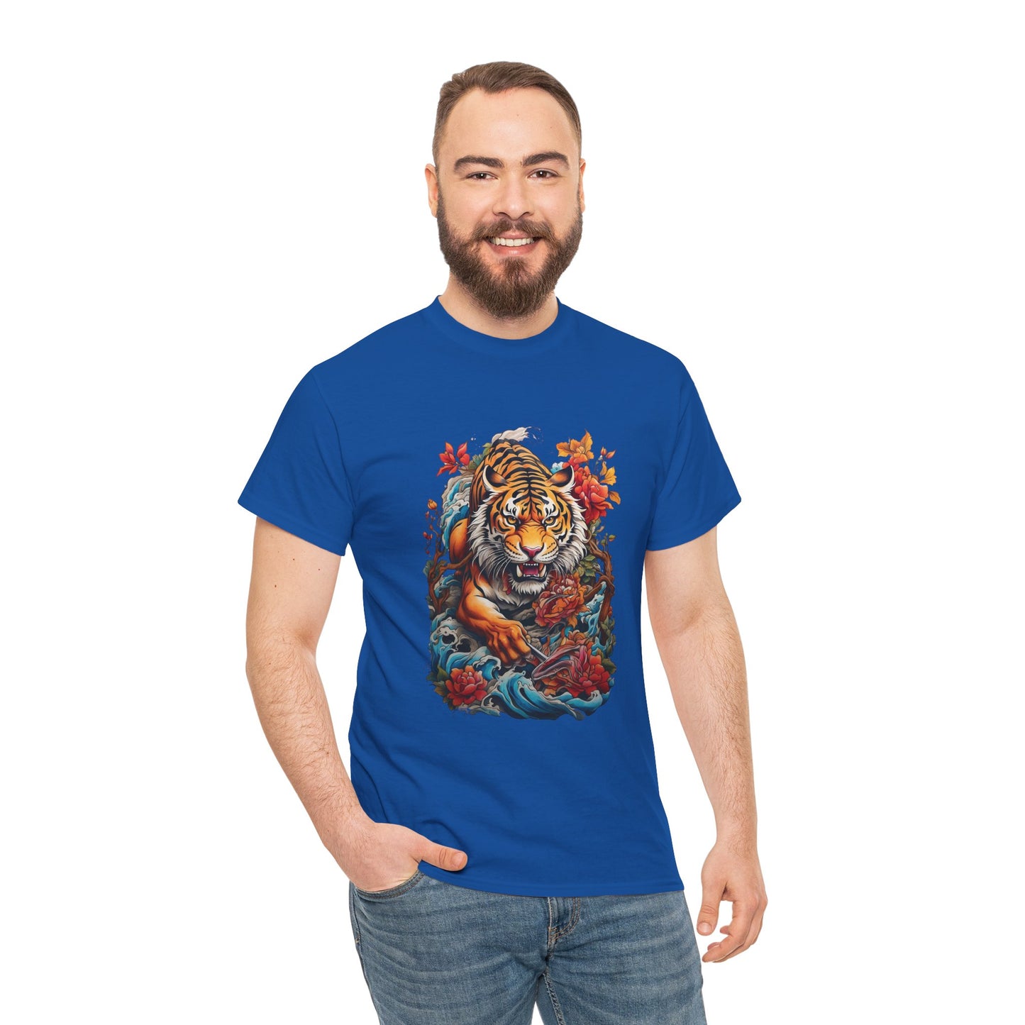 EYE OF THE TIGER Unisex Heavy Cotton Tee