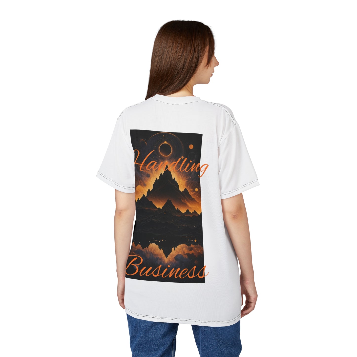 Handling Business Unisex Cut & Sew Tee (AOP)