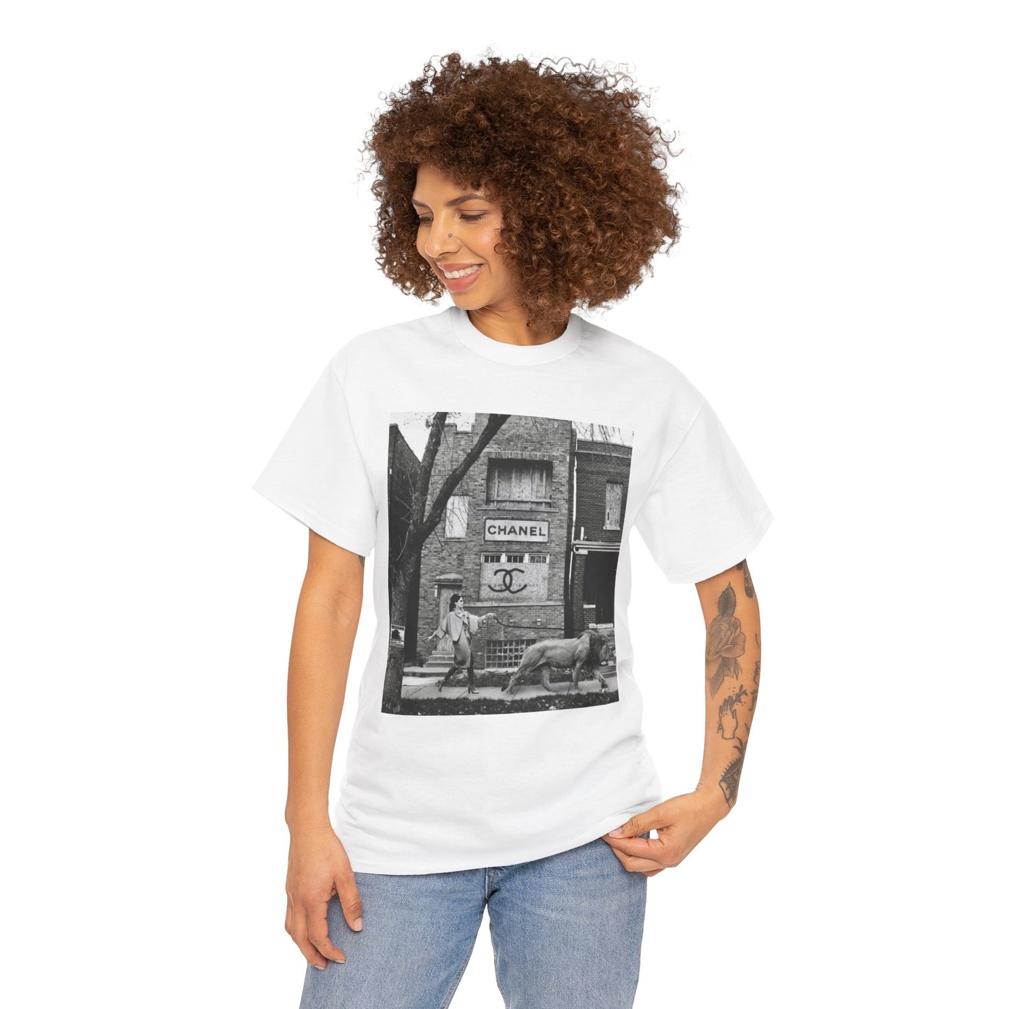 CHANNEL Unisex Heavy Cotton Tee