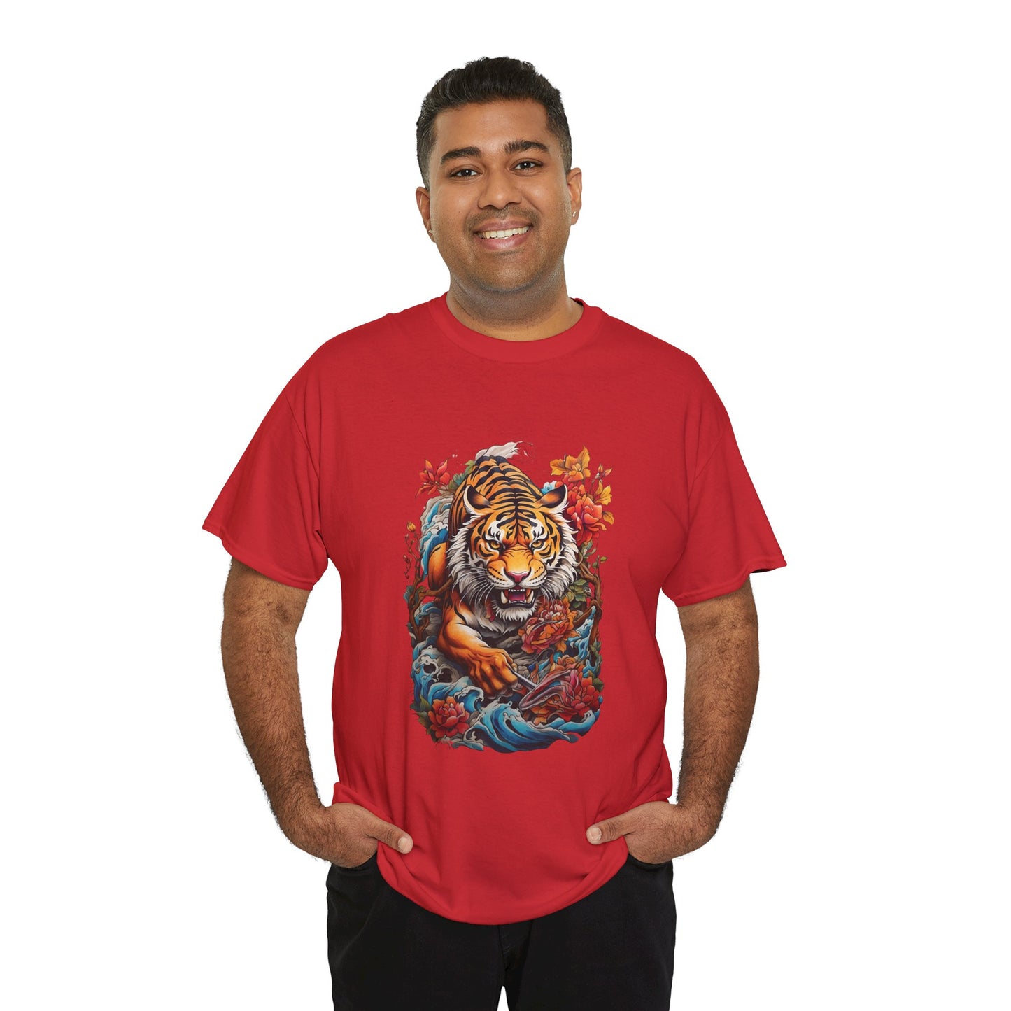 EYE OF THE TIGER Unisex Heavy Cotton Tee