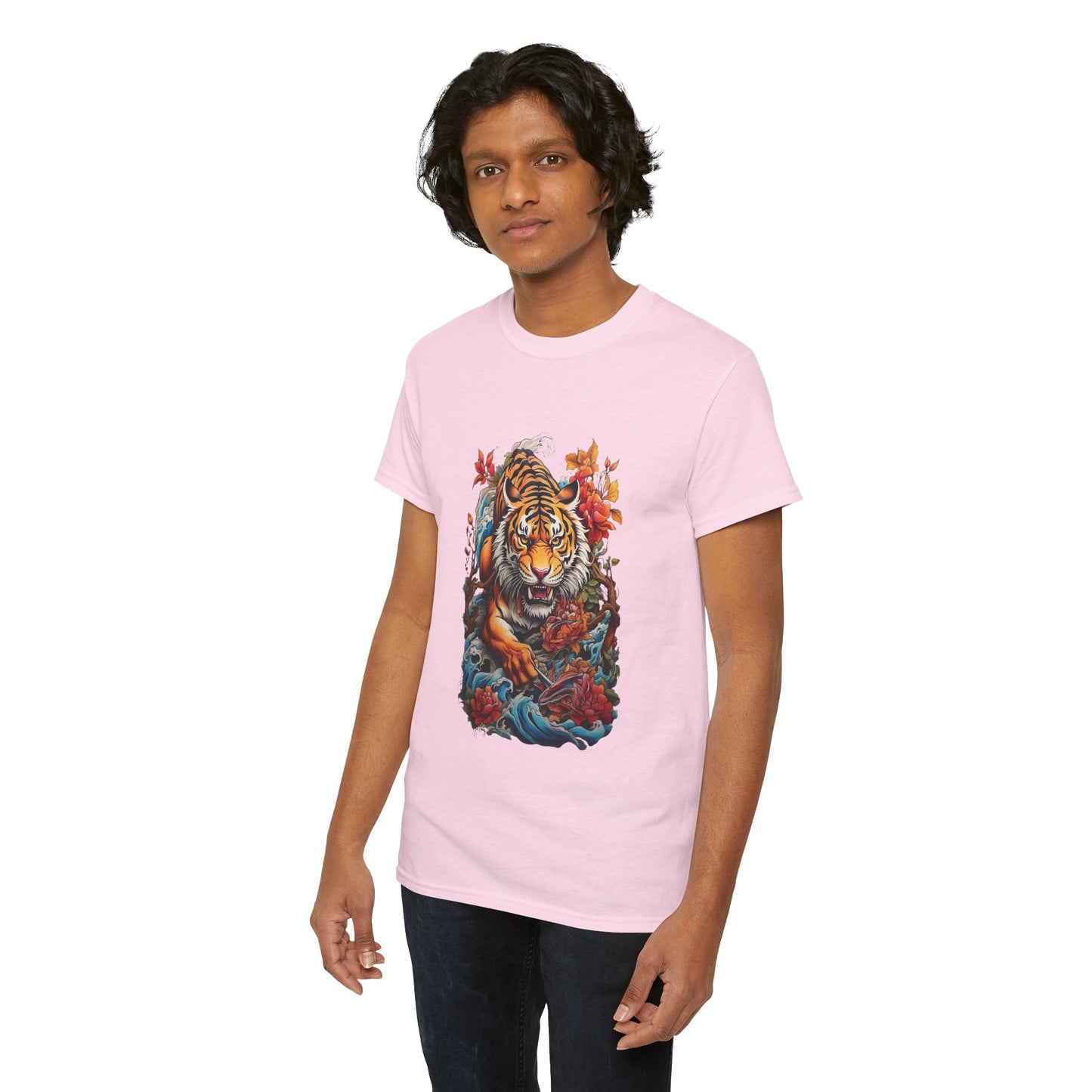 EYE OF THE TIGER Unisex Heavy Cotton Tee