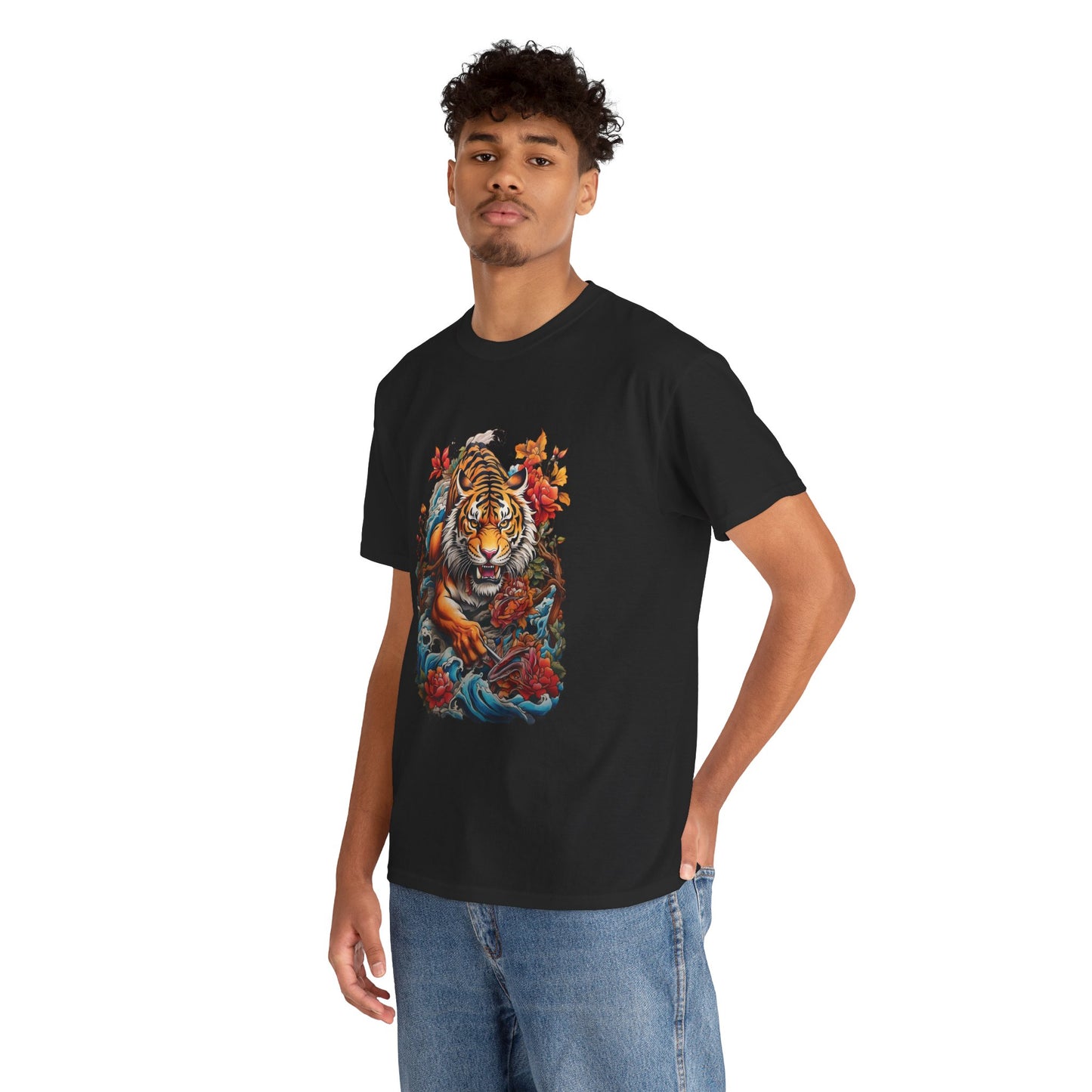 EYE OF THE TIGER Unisex Heavy Cotton Tee