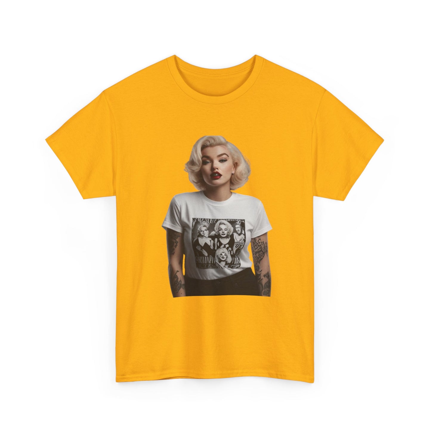 Marilyn Monroe Unisex Heavy Cotton Tee