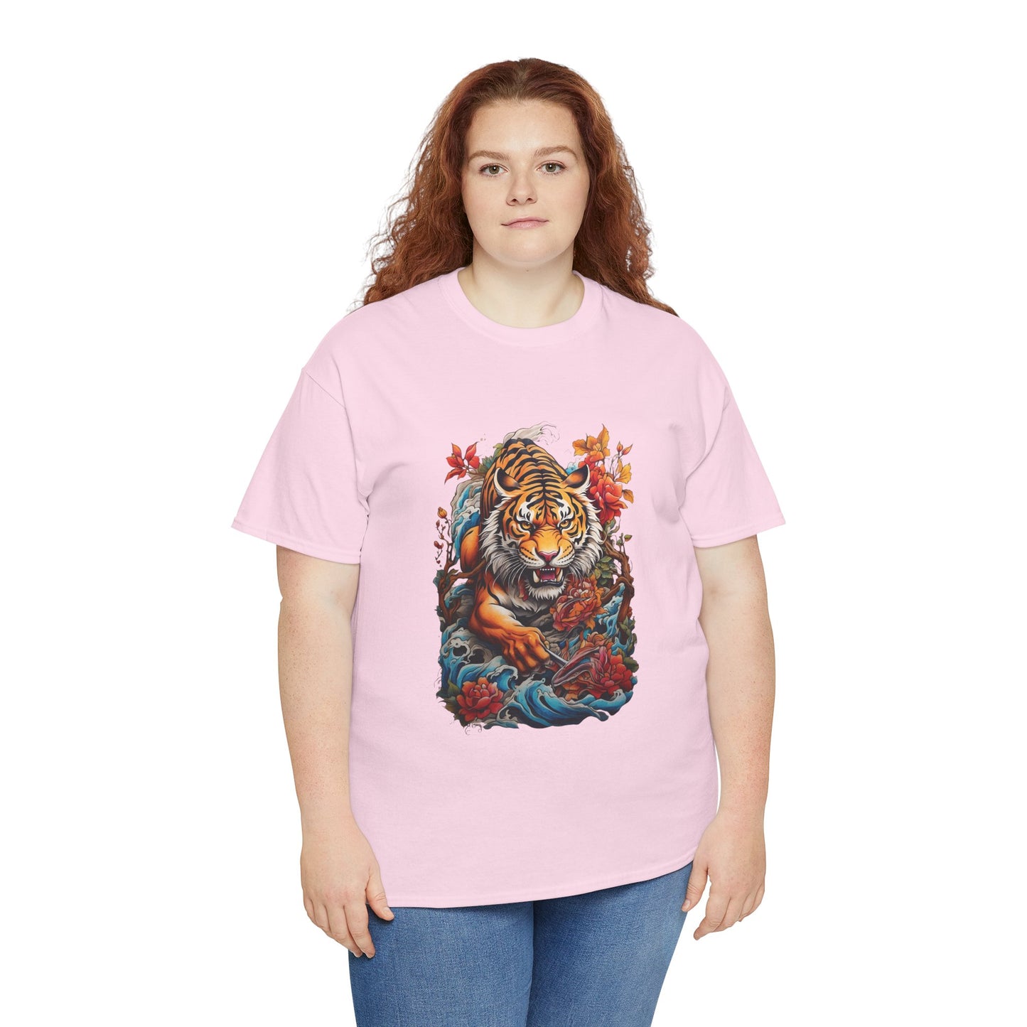 EYE OF THE TIGER Unisex Heavy Cotton Tee