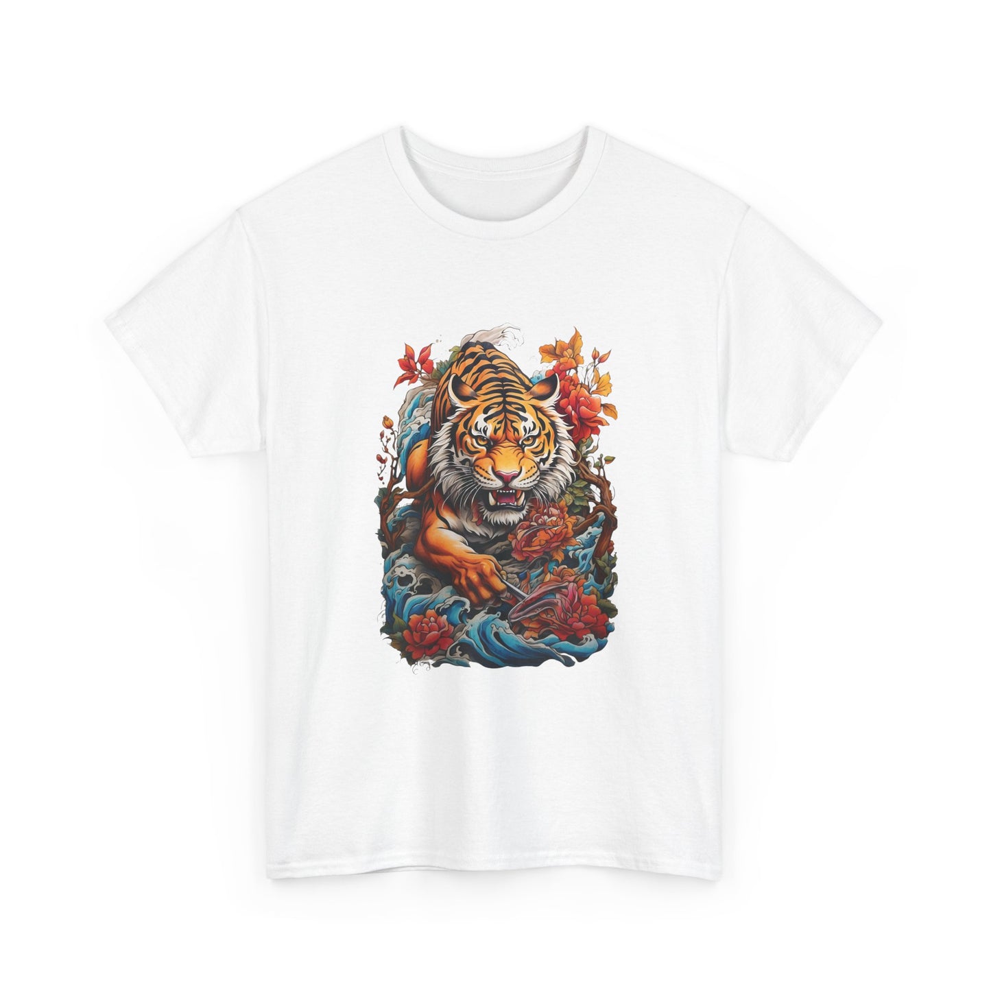 EYE OF THE TIGER Unisex Heavy Cotton Tee