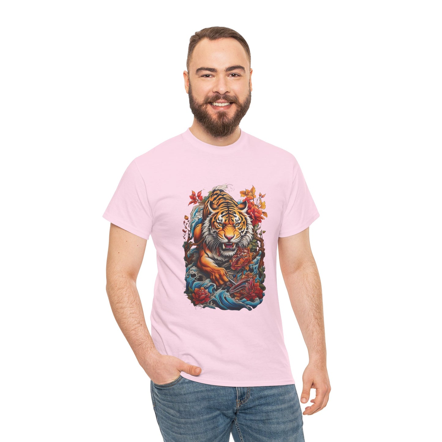 EYE OF THE TIGER Unisex Heavy Cotton Tee