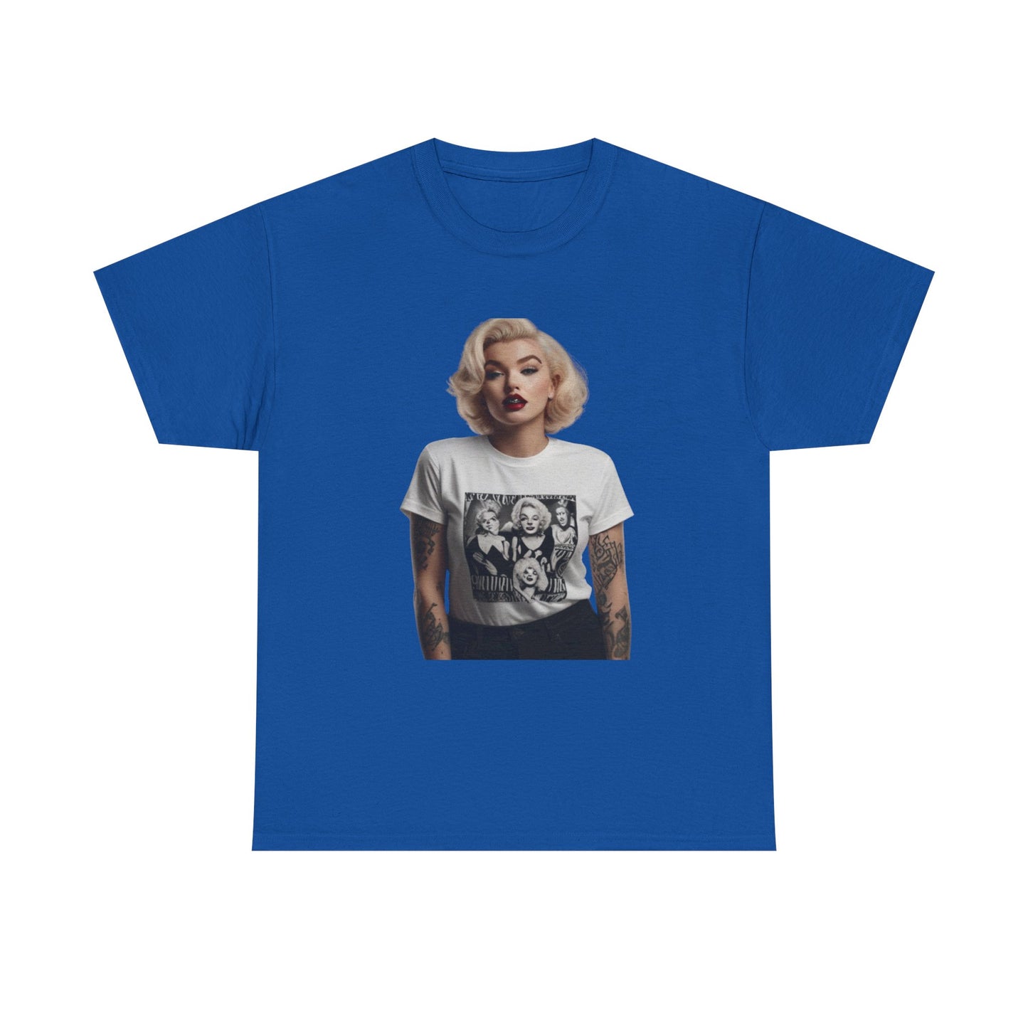 Marilyn Monroe Unisex Heavy Cotton Tee