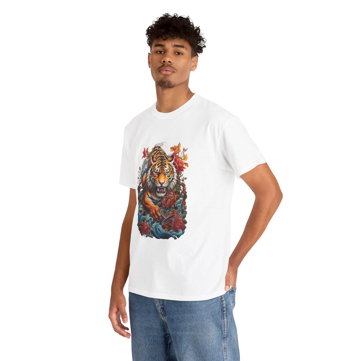 EYE OF THE TIGER Unisex Heavy Cotton Tee