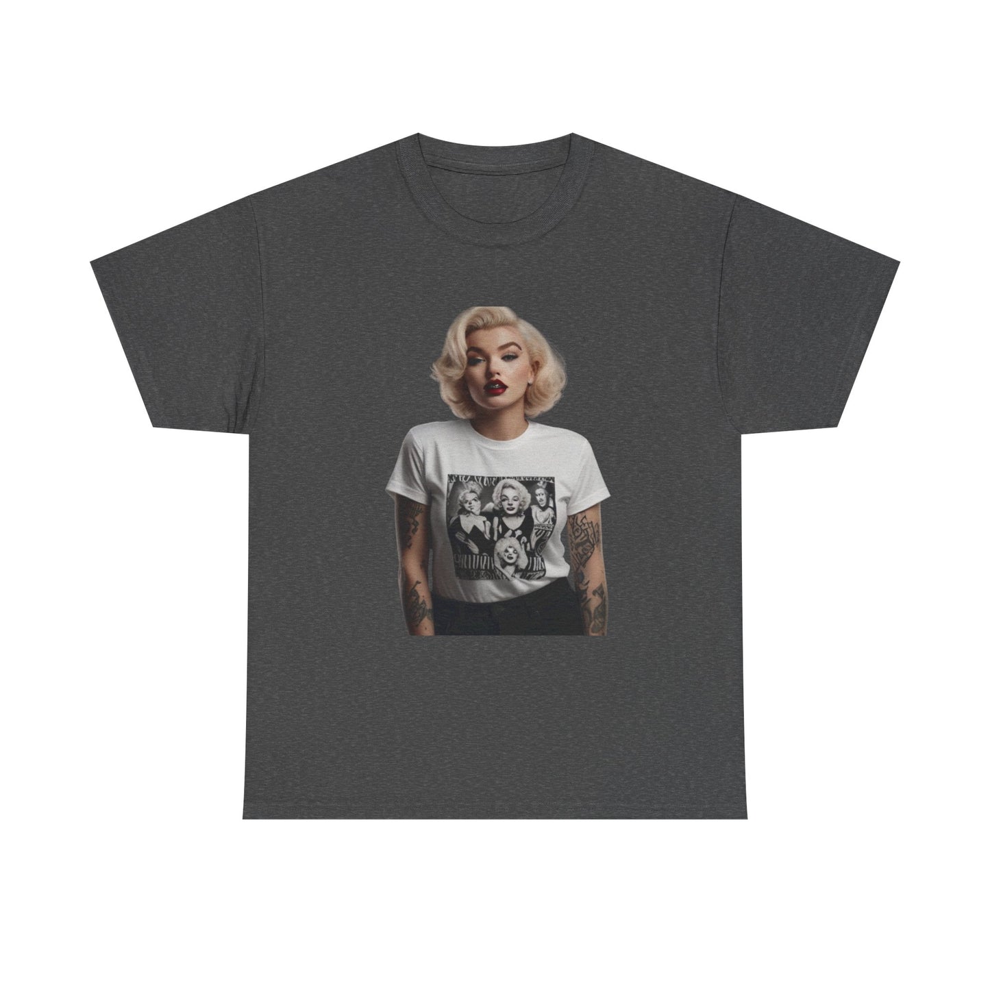 Marilyn Monroe Unisex Heavy Cotton Tee