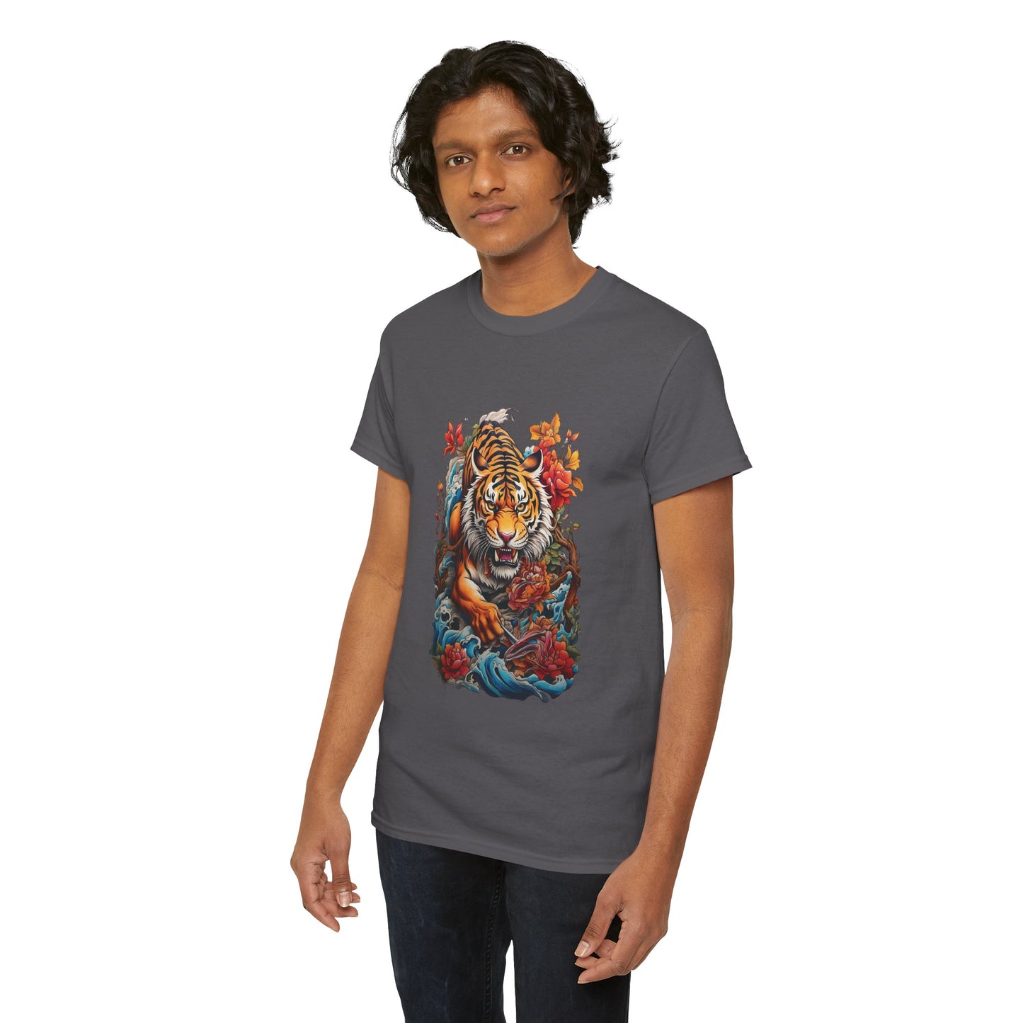 EYE OF THE TIGER Unisex Heavy Cotton Tee