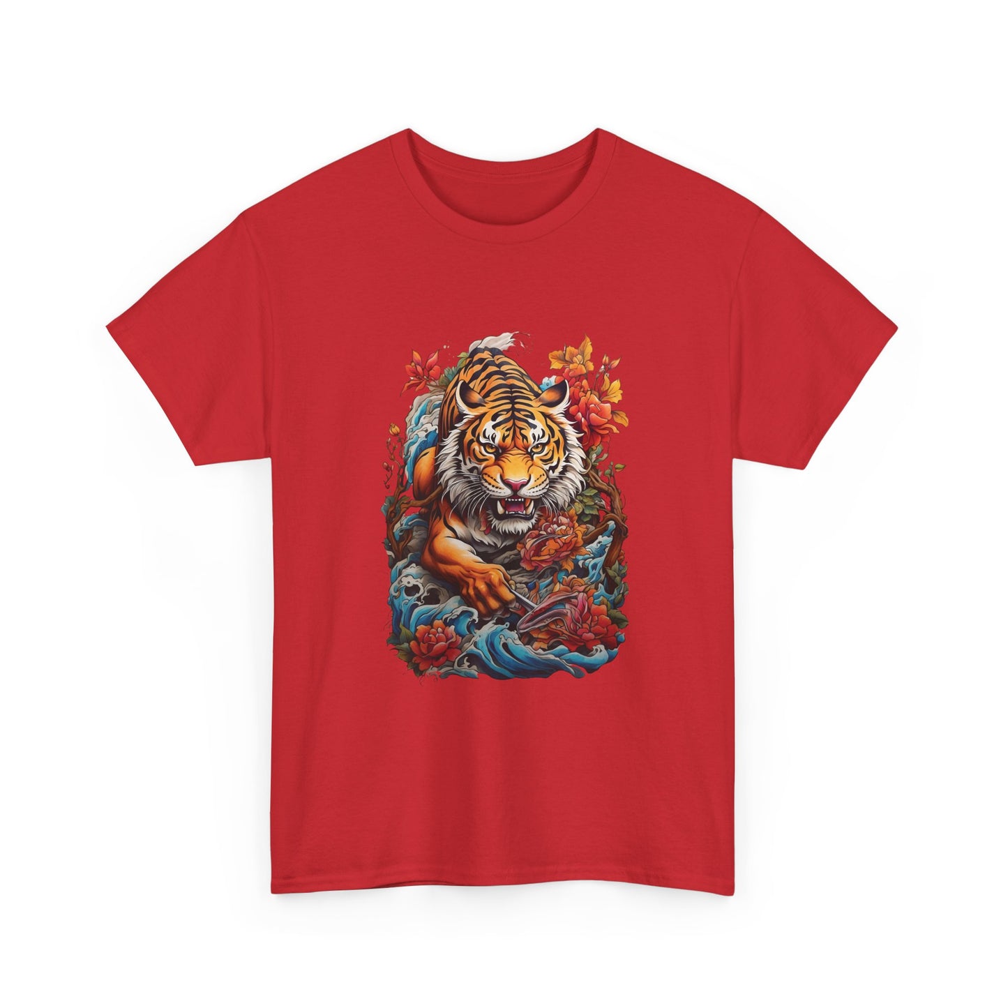 EYE OF THE TIGER Unisex Heavy Cotton Tee