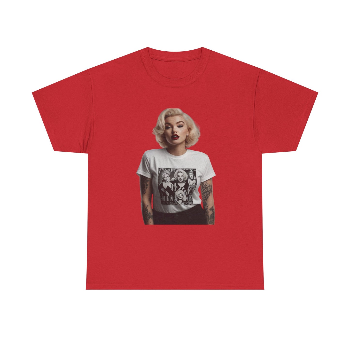 Marilyn Monroe Unisex Heavy Cotton Tee