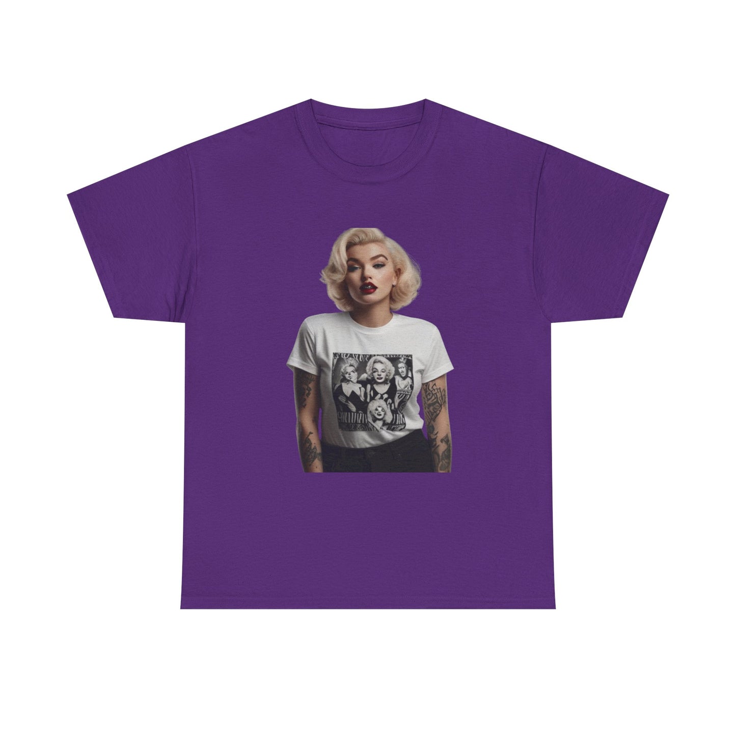 Marilyn Monroe Unisex Heavy Cotton Tee