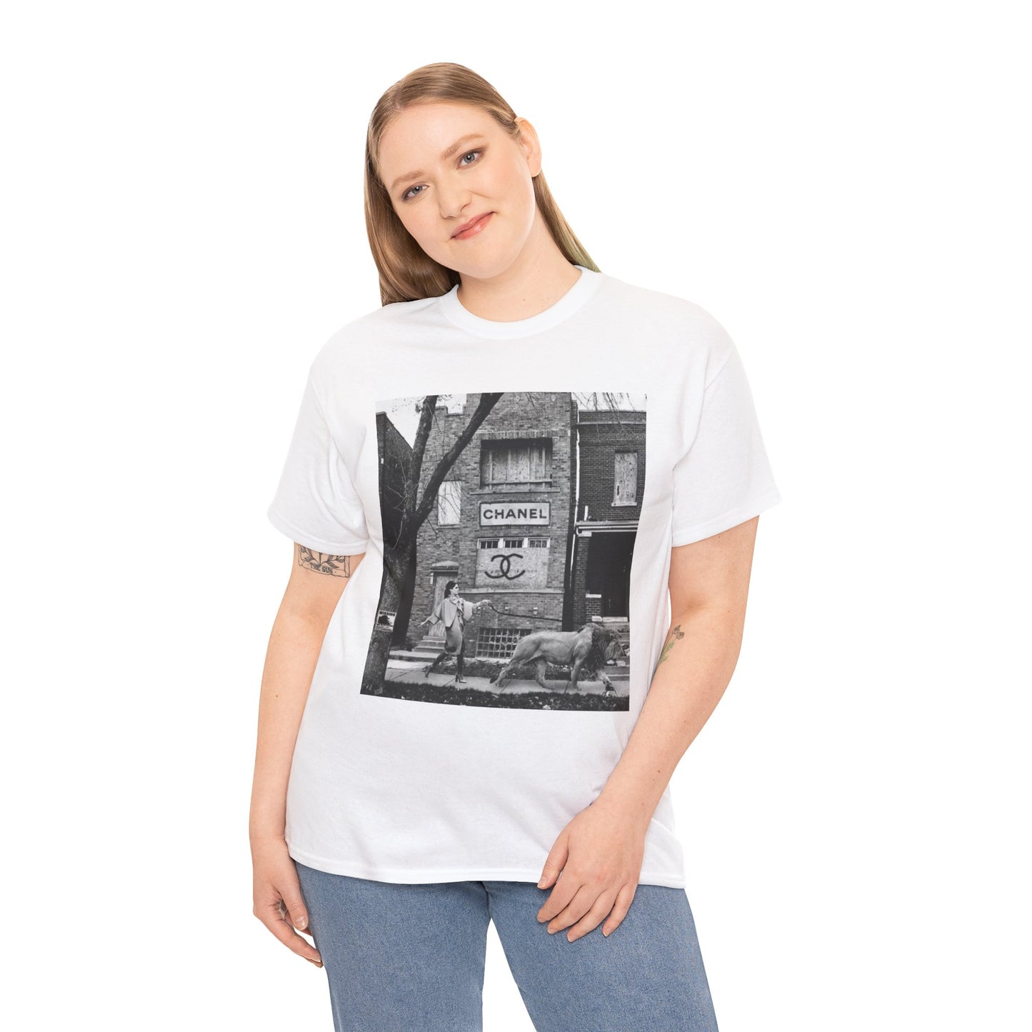 CHANNEL Unisex Heavy Cotton Tee