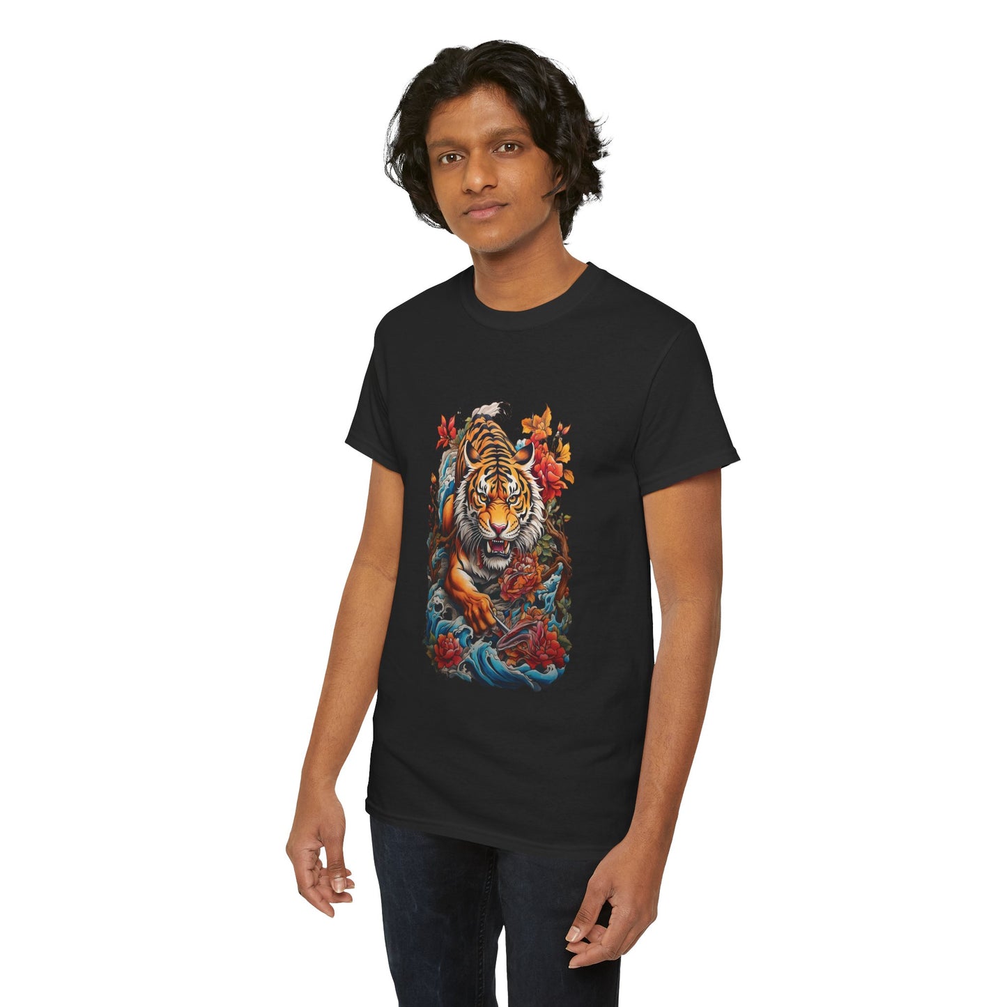 EYE OF THE TIGER Unisex Heavy Cotton Tee