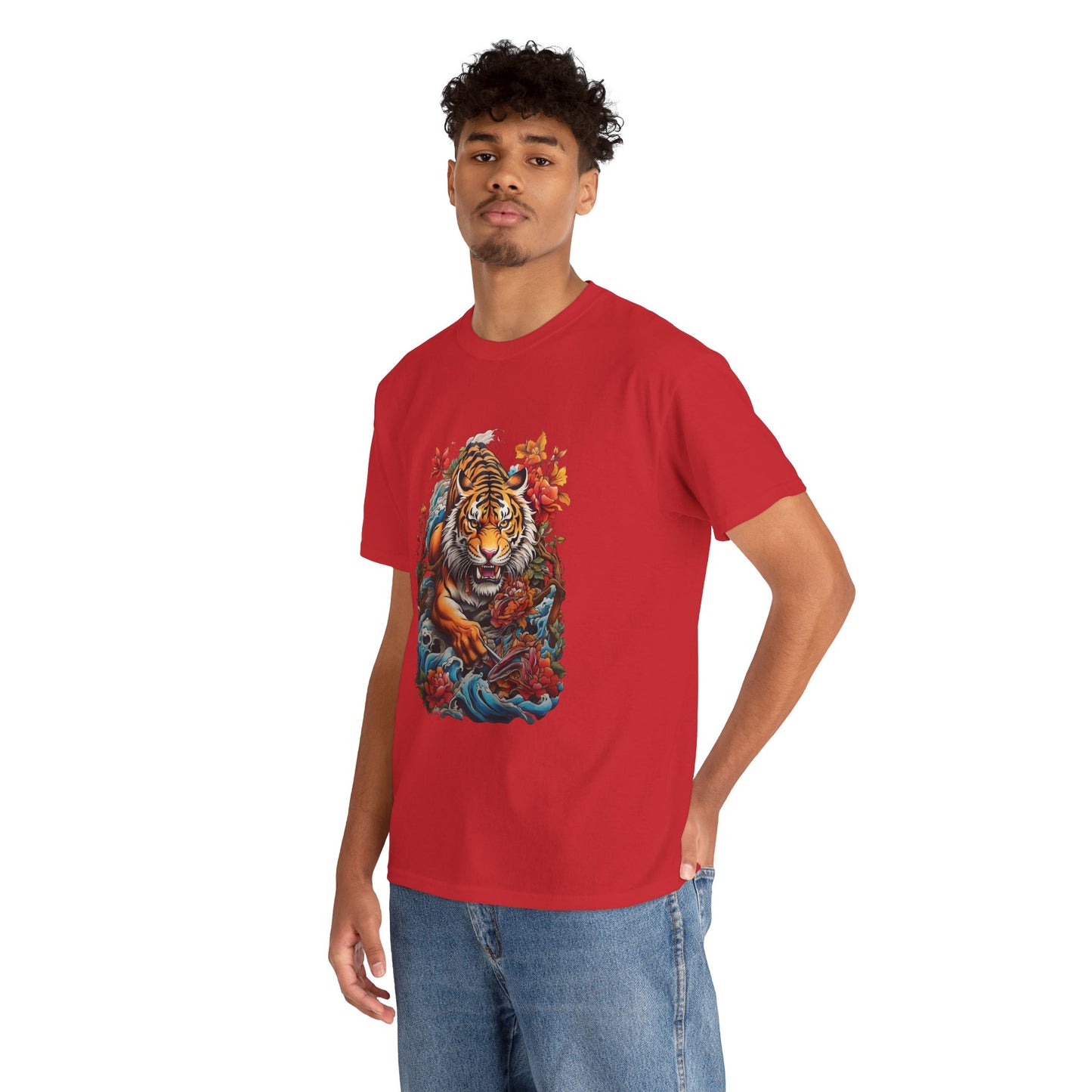 EYE OF THE TIGER Unisex Heavy Cotton Tee