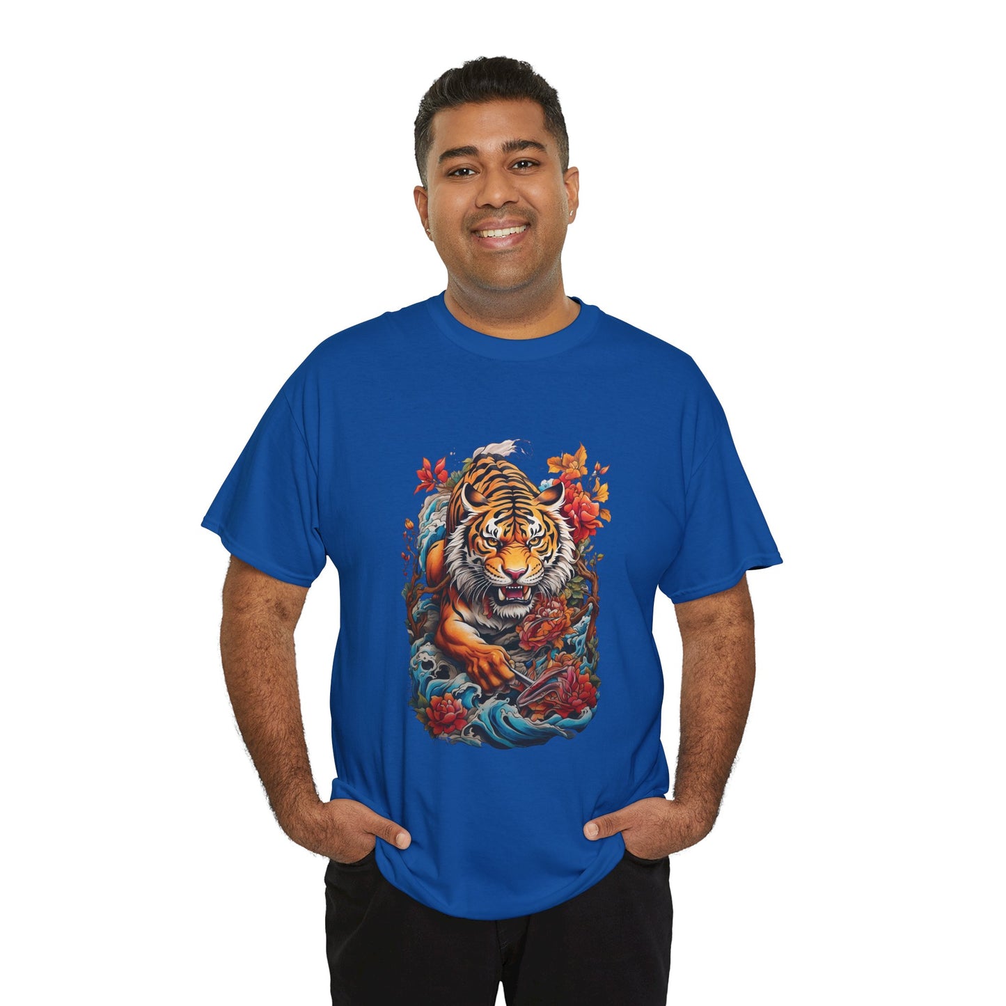EYE OF THE TIGER Unisex Heavy Cotton Tee