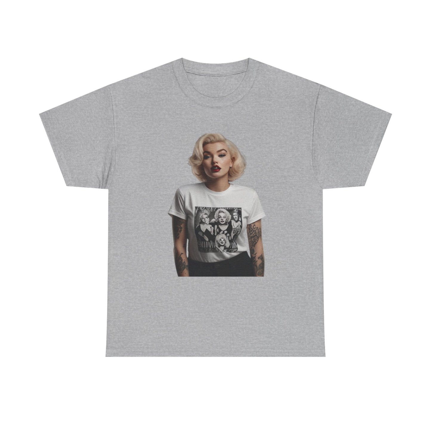 Marilyn Monroe Unisex Heavy Cotton Tee