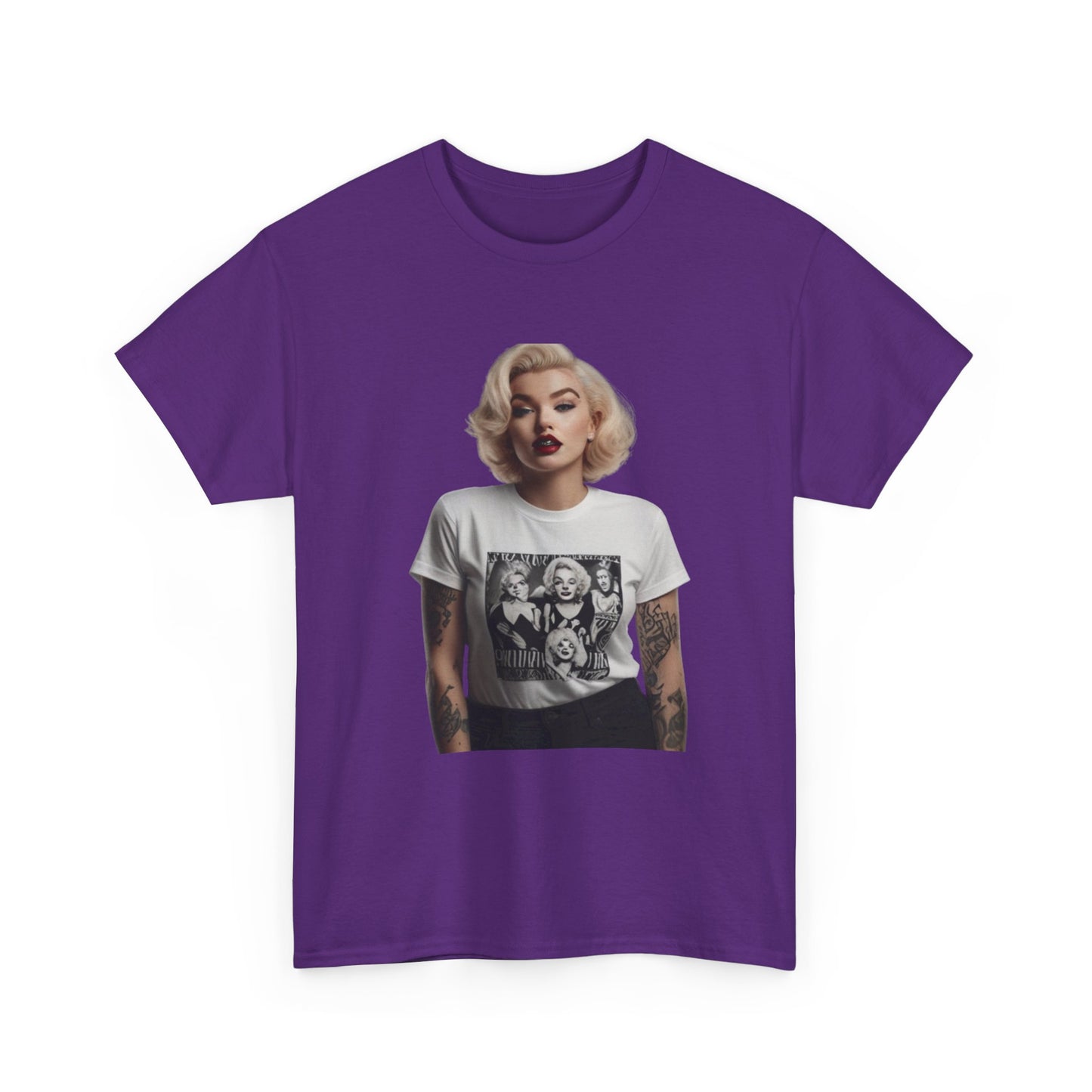 Marilyn Monroe Unisex Heavy Cotton Tee