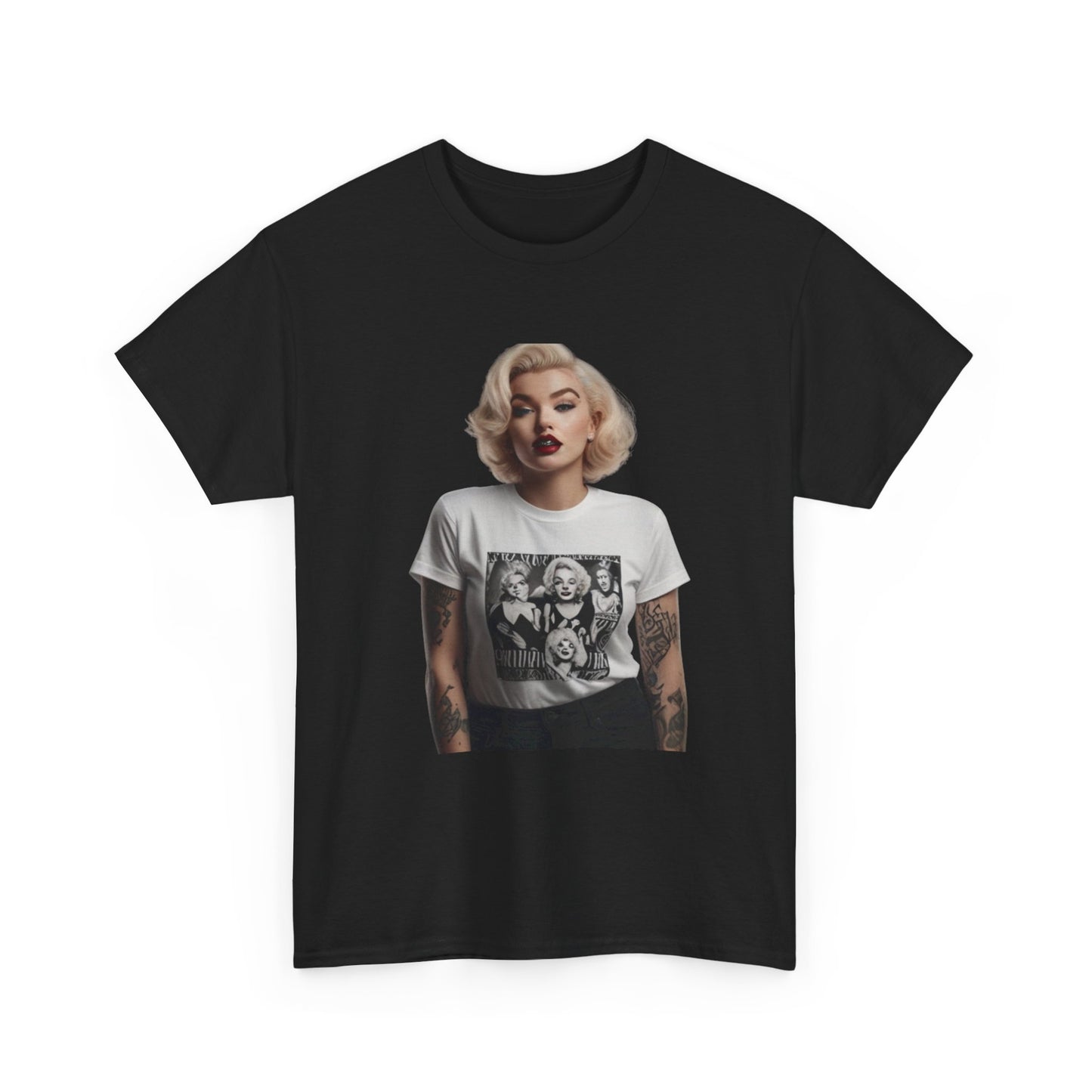 Marilyn Monroe Unisex Heavy Cotton Tee