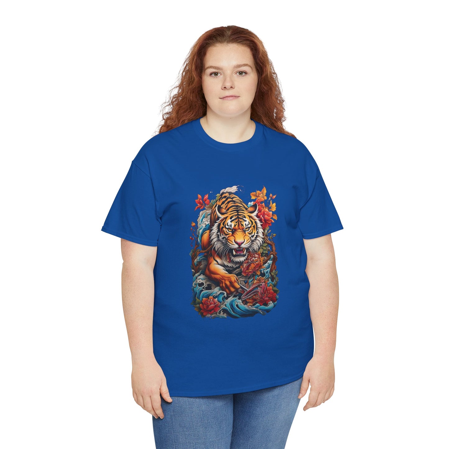 EYE OF THE TIGER Unisex Heavy Cotton Tee