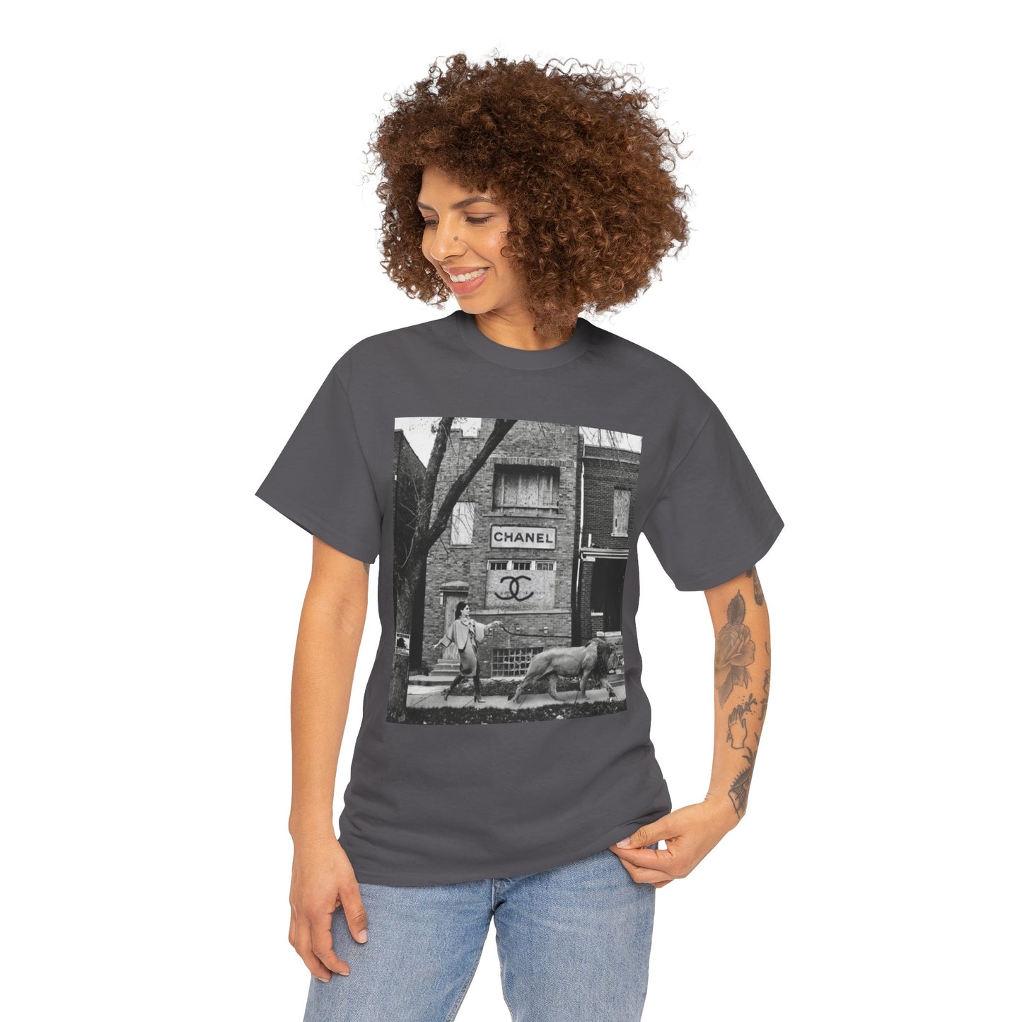 CHANNEL Unisex Heavy Cotton Tee