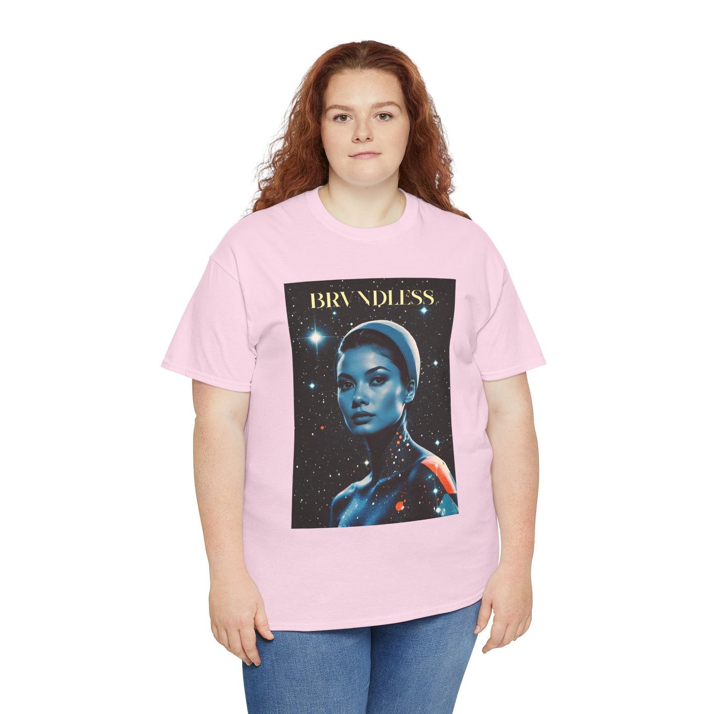 Classy Space Girl Unisex Heavy Cotton Tee