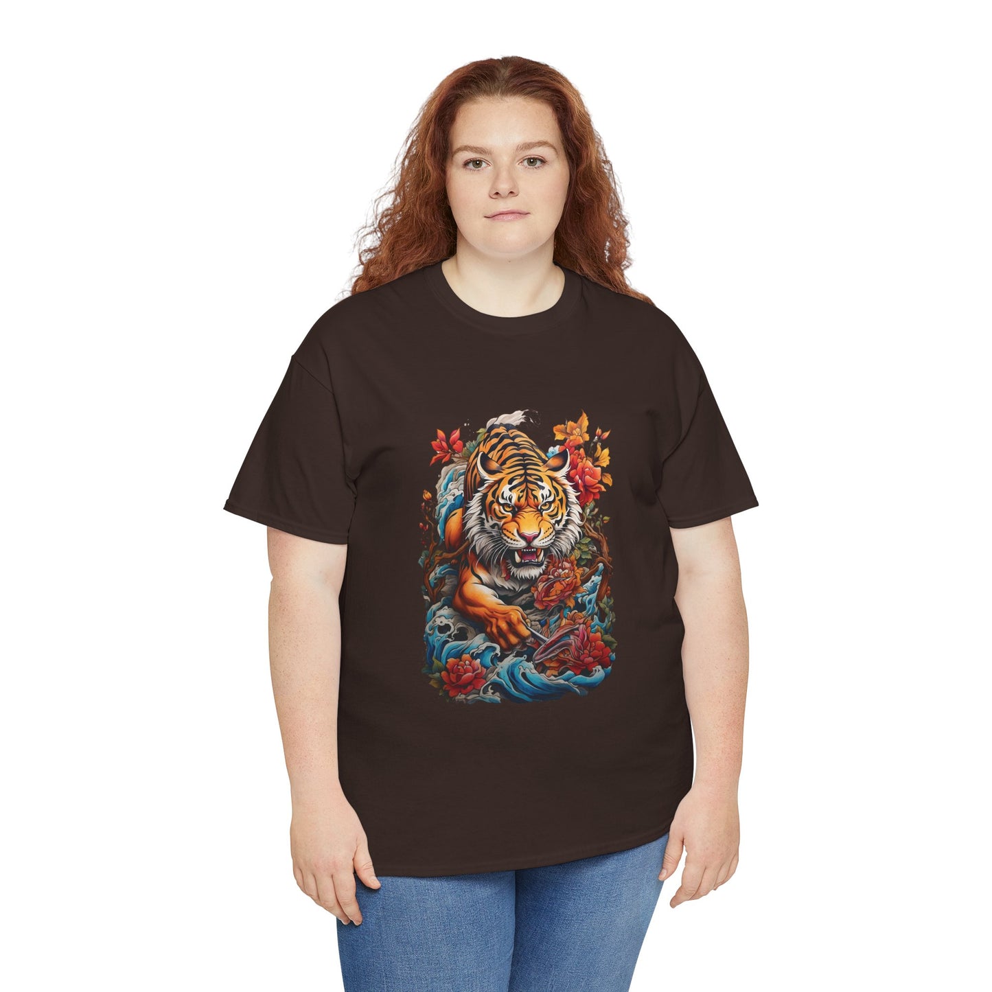 EYE OF THE TIGER Unisex Heavy Cotton Tee