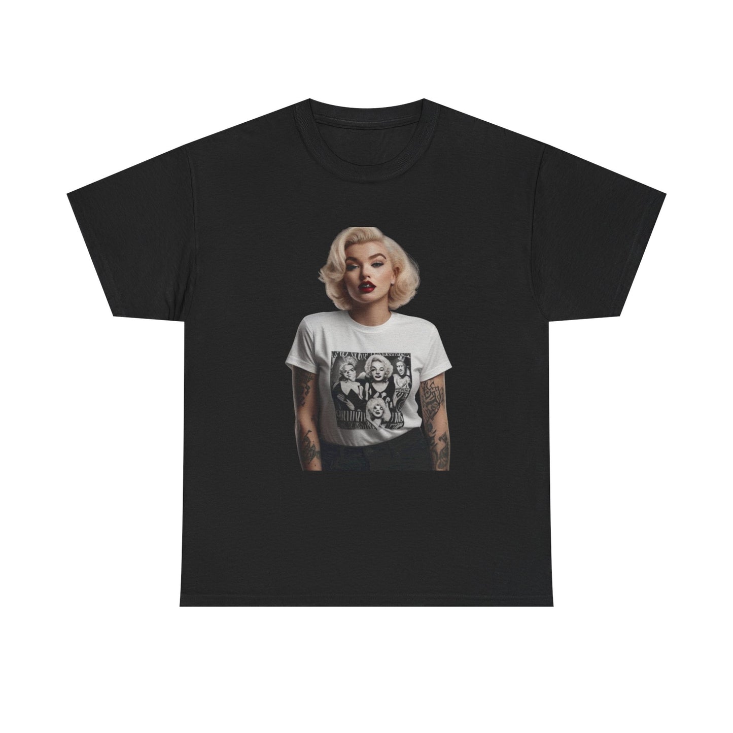 Marilyn Monroe Unisex Heavy Cotton Tee