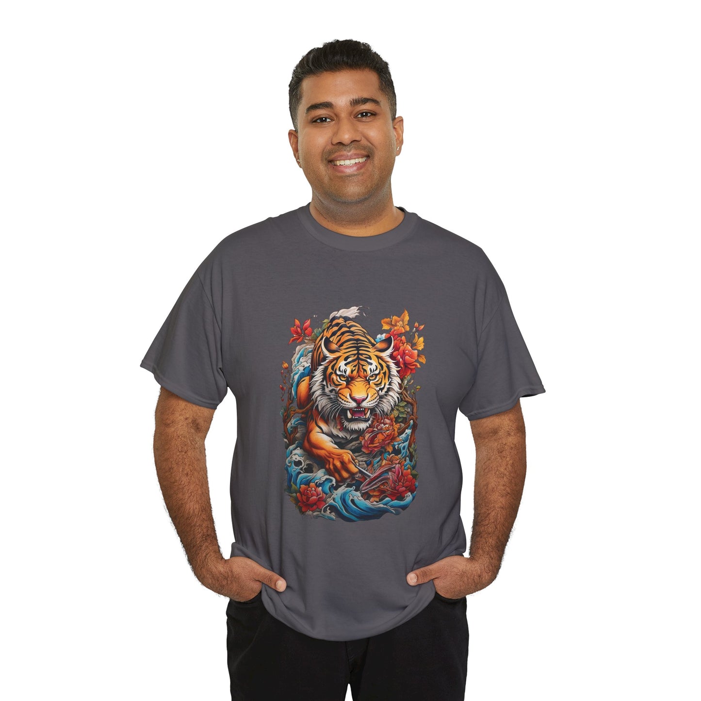 EYE OF THE TIGER Unisex Heavy Cotton Tee