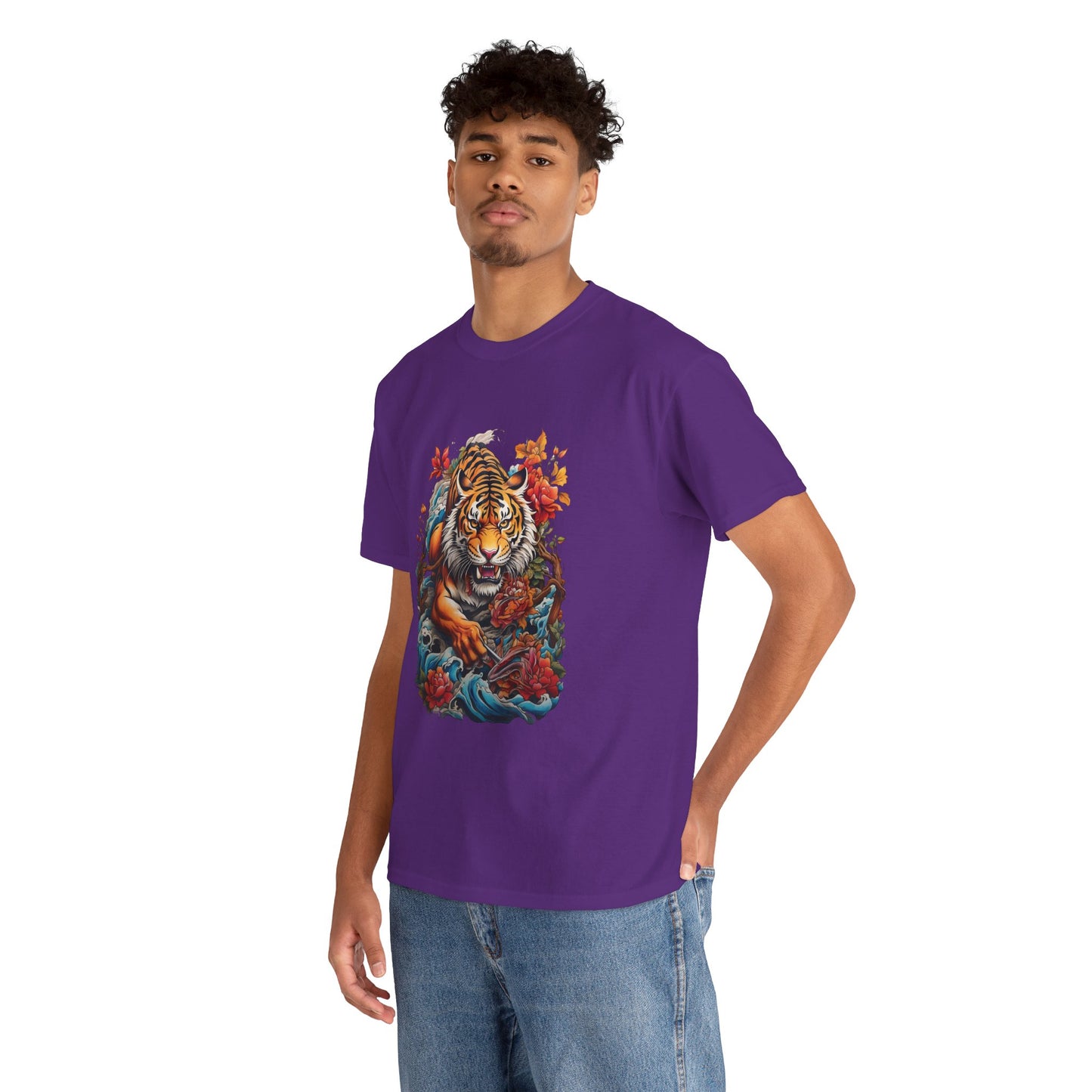 EYE OF THE TIGER Unisex Heavy Cotton Tee