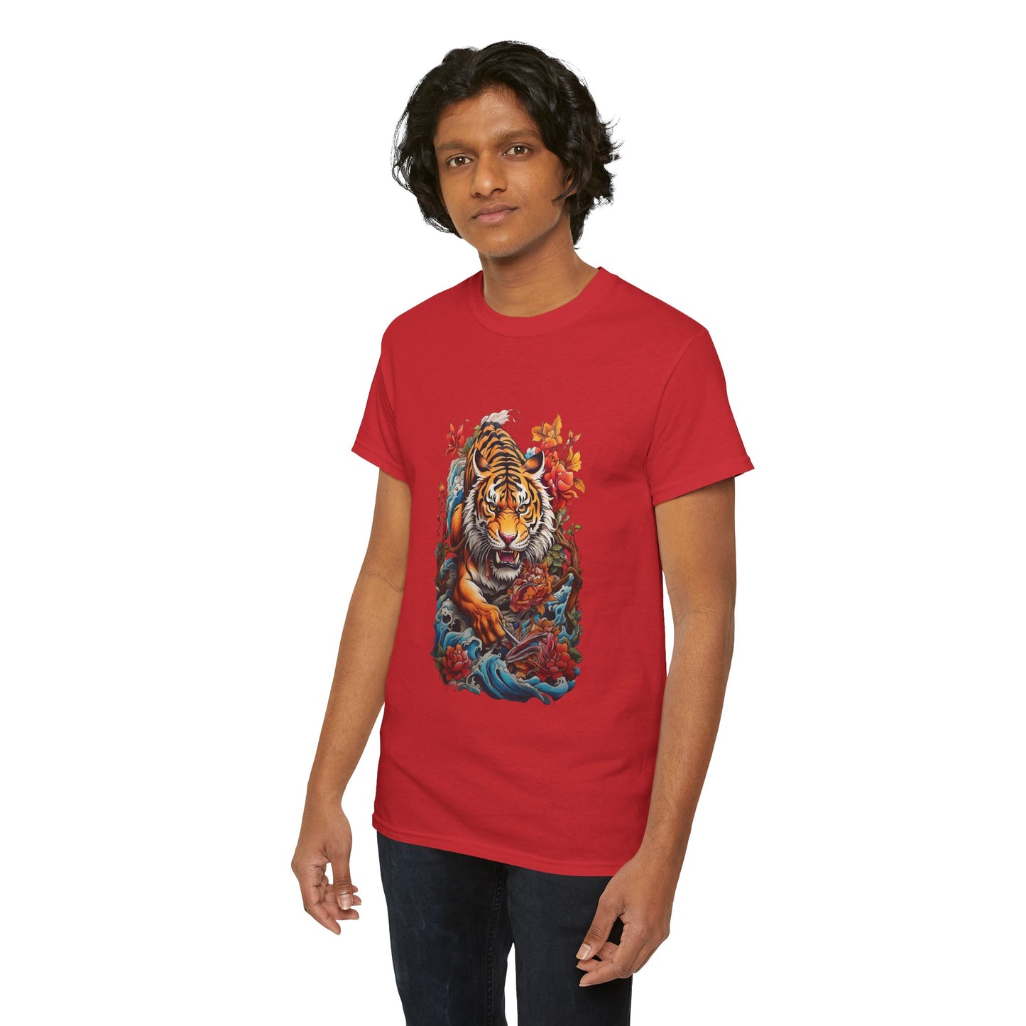 EYE OF THE TIGER Unisex Heavy Cotton Tee