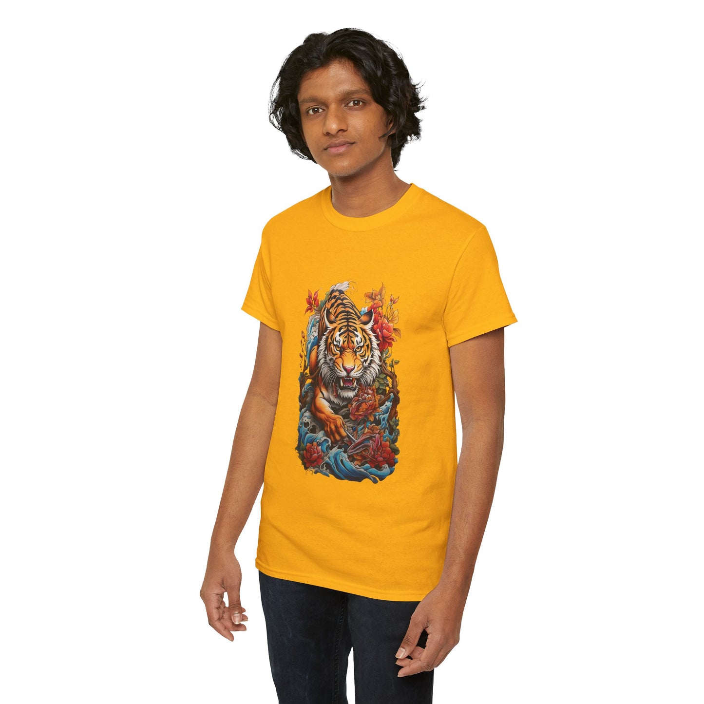 EYE OF THE TIGER Unisex Heavy Cotton Tee
