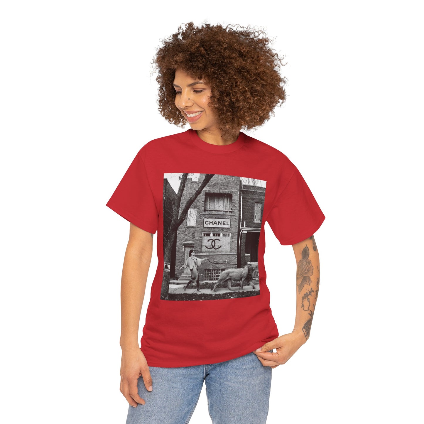 CHANNEL Unisex Heavy Cotton Tee