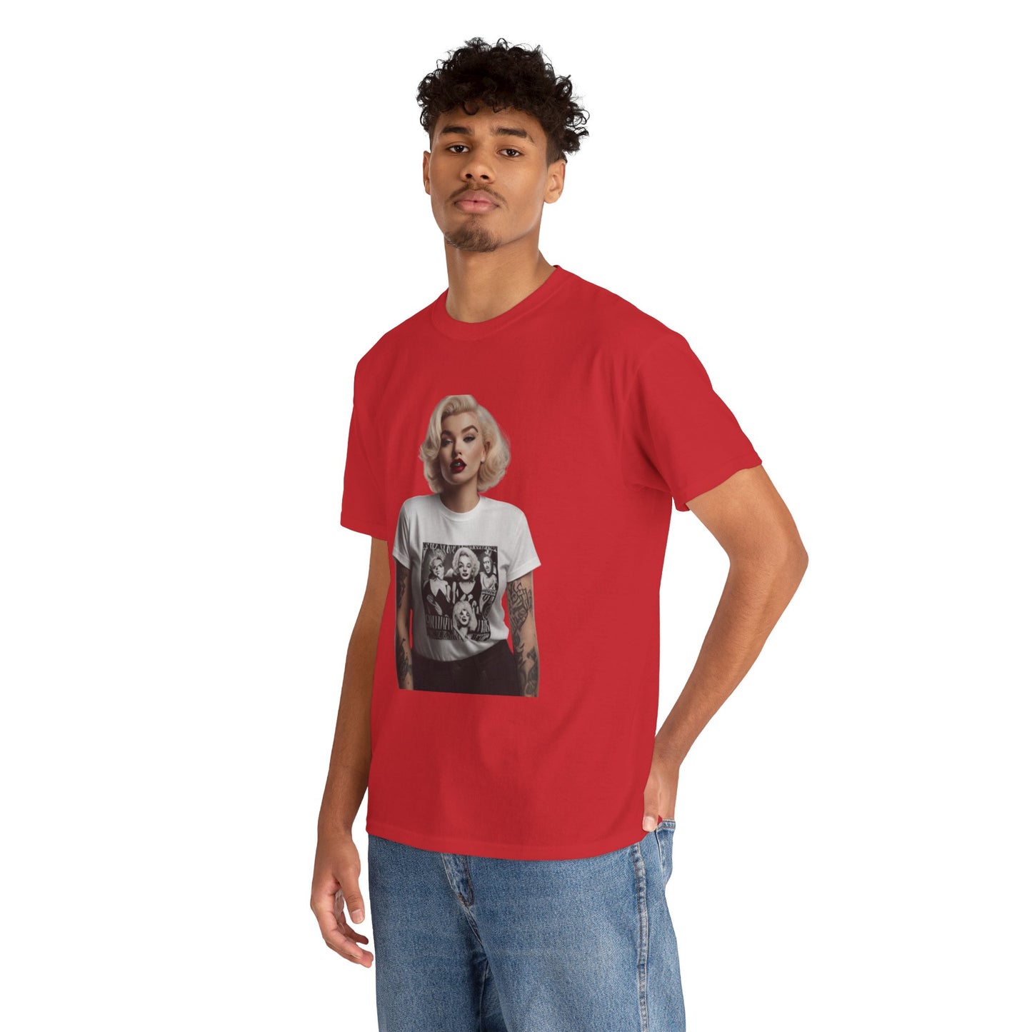 Marilyn Monroe Unisex Heavy Cotton Tee