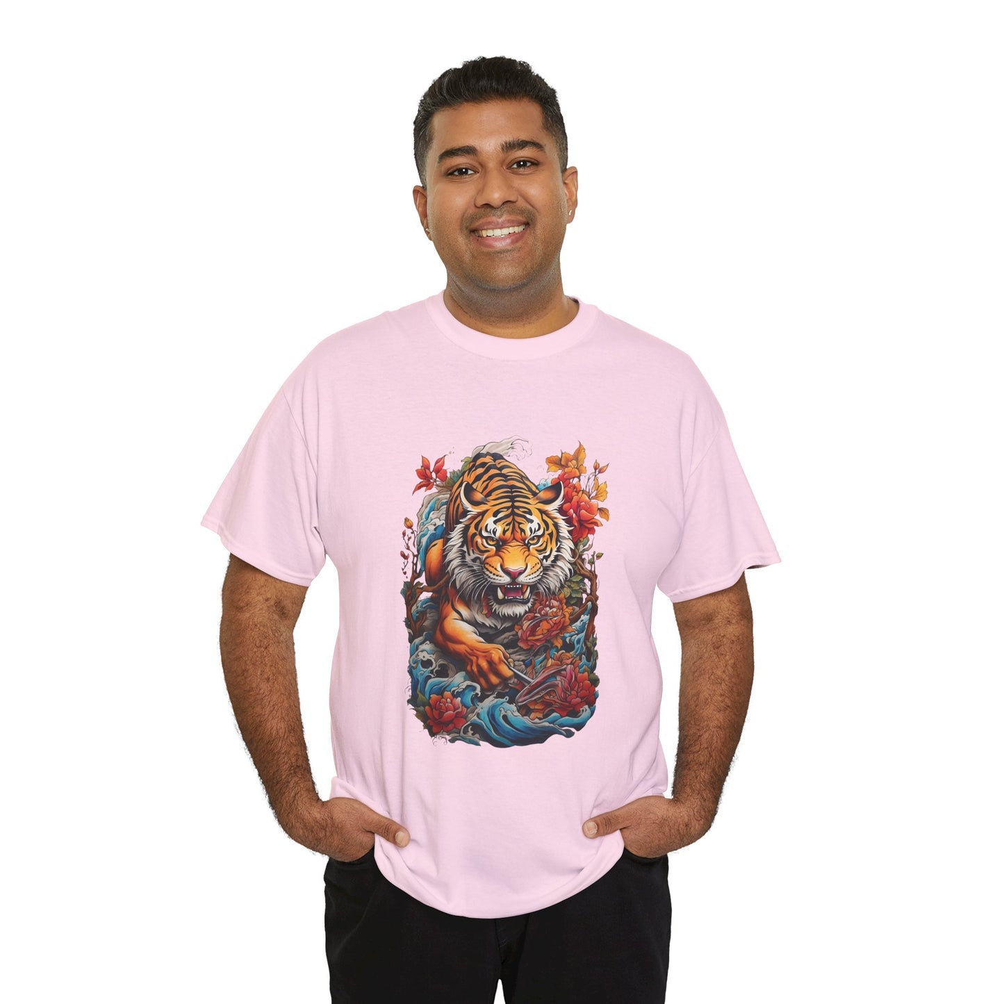 EYE OF THE TIGER Unisex Heavy Cotton Tee