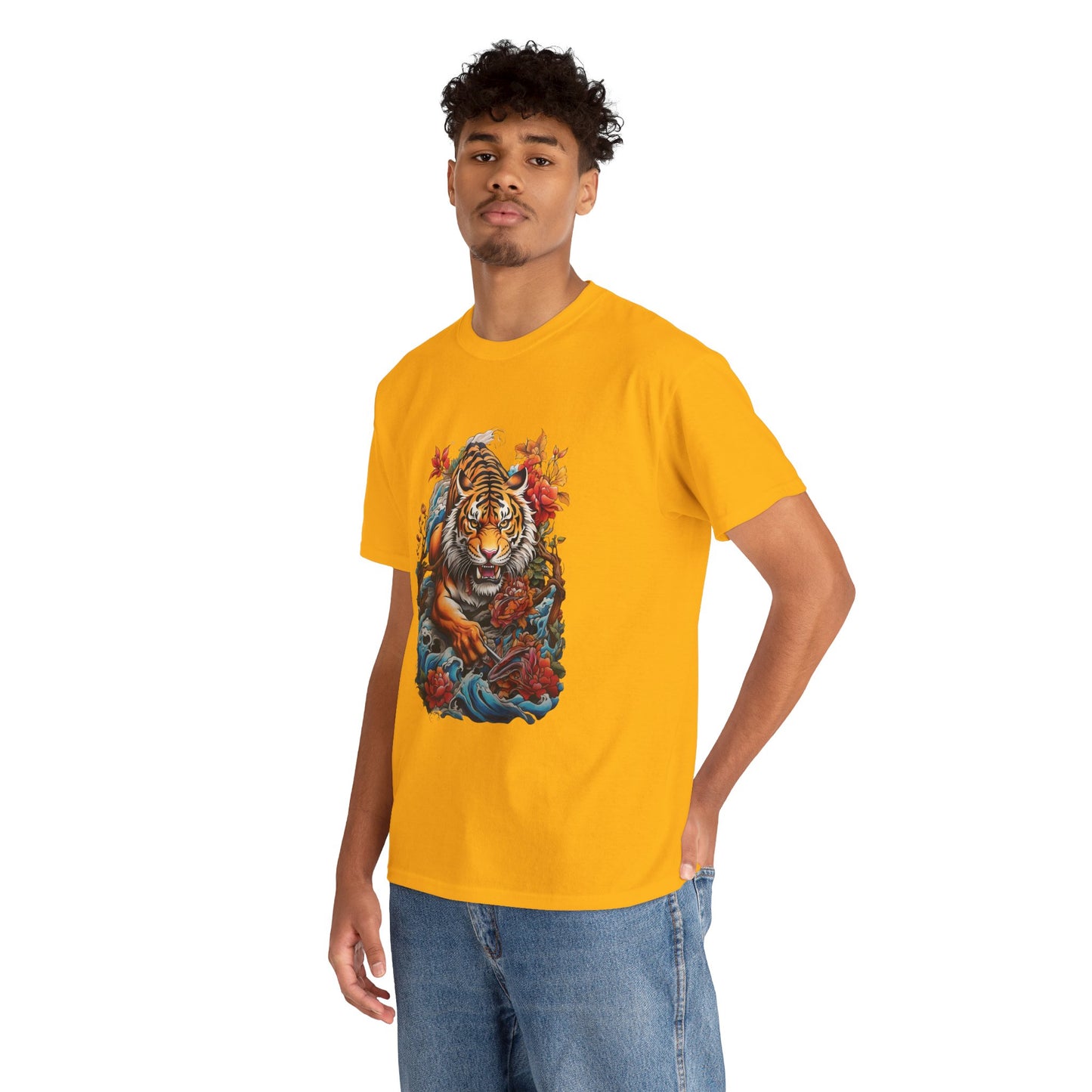 EYE OF THE TIGER Unisex Heavy Cotton Tee