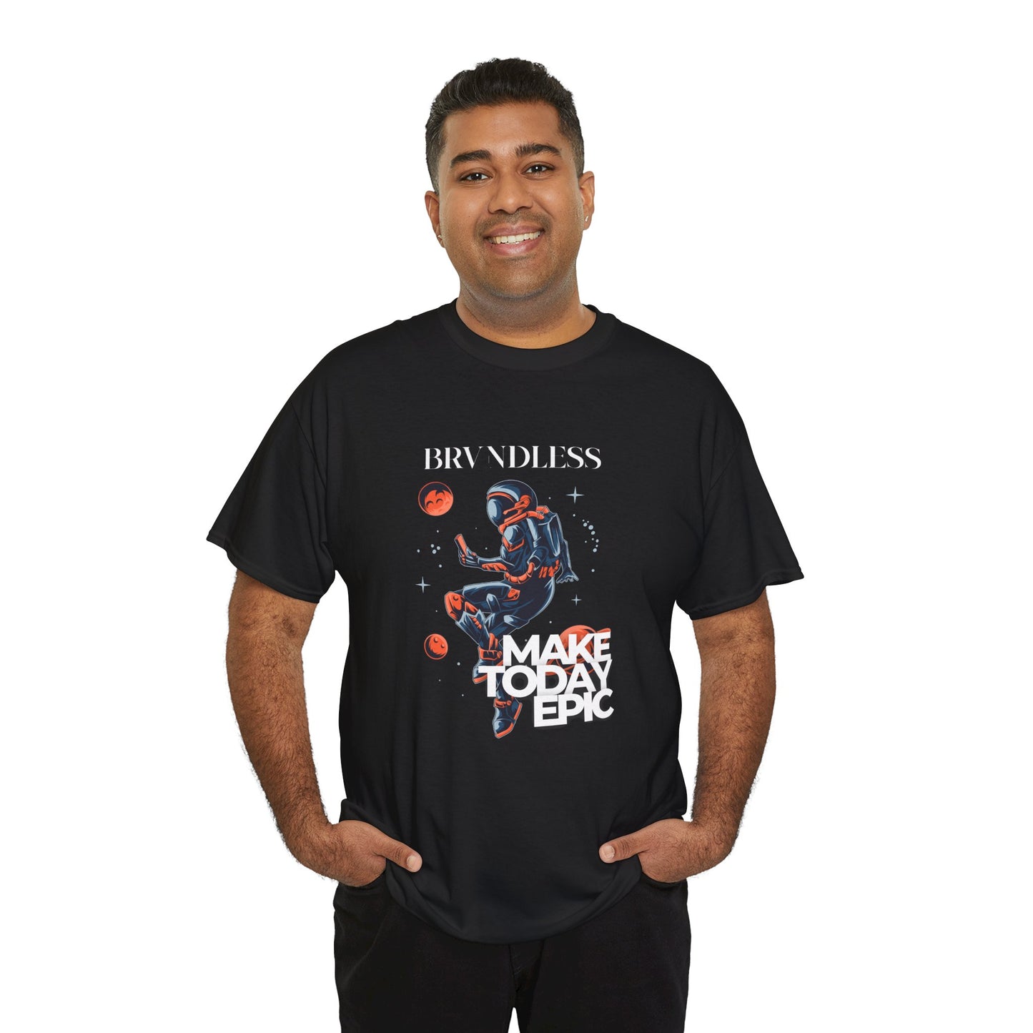 Spaceman Epic DAY Unisex Heavy Cotton Tee