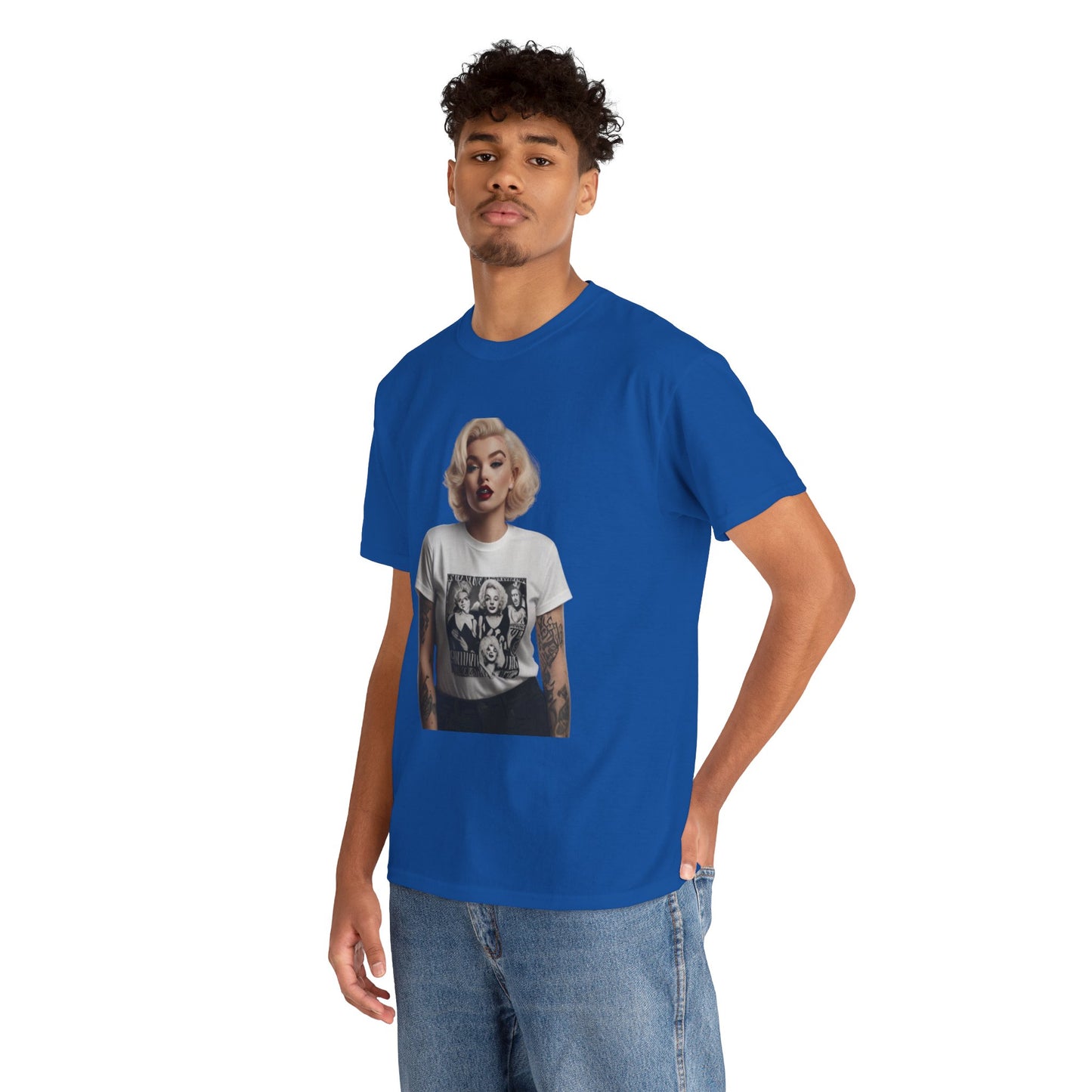 Marilyn Monroe Unisex Heavy Cotton Tee