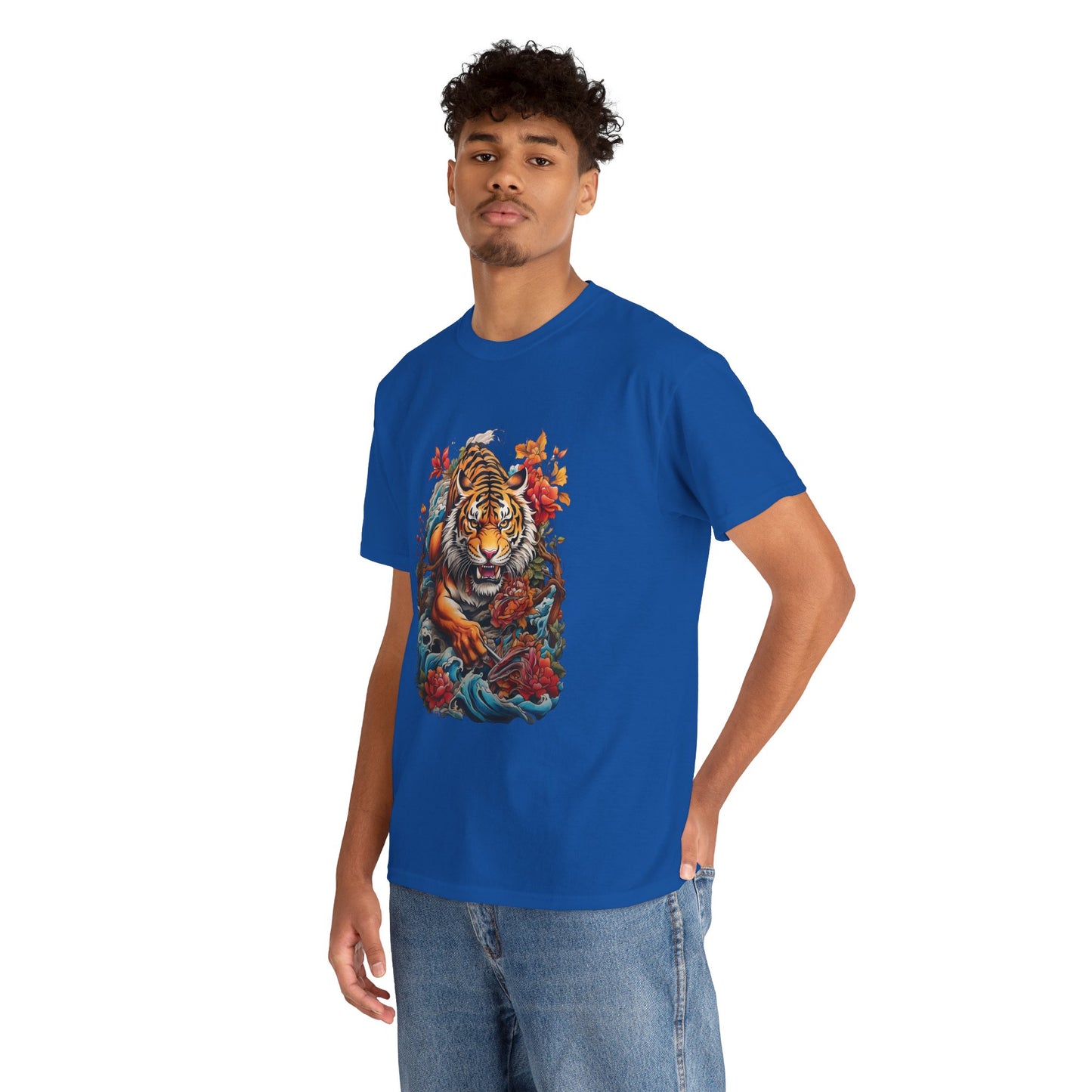 EYE OF THE TIGER Unisex Heavy Cotton Tee