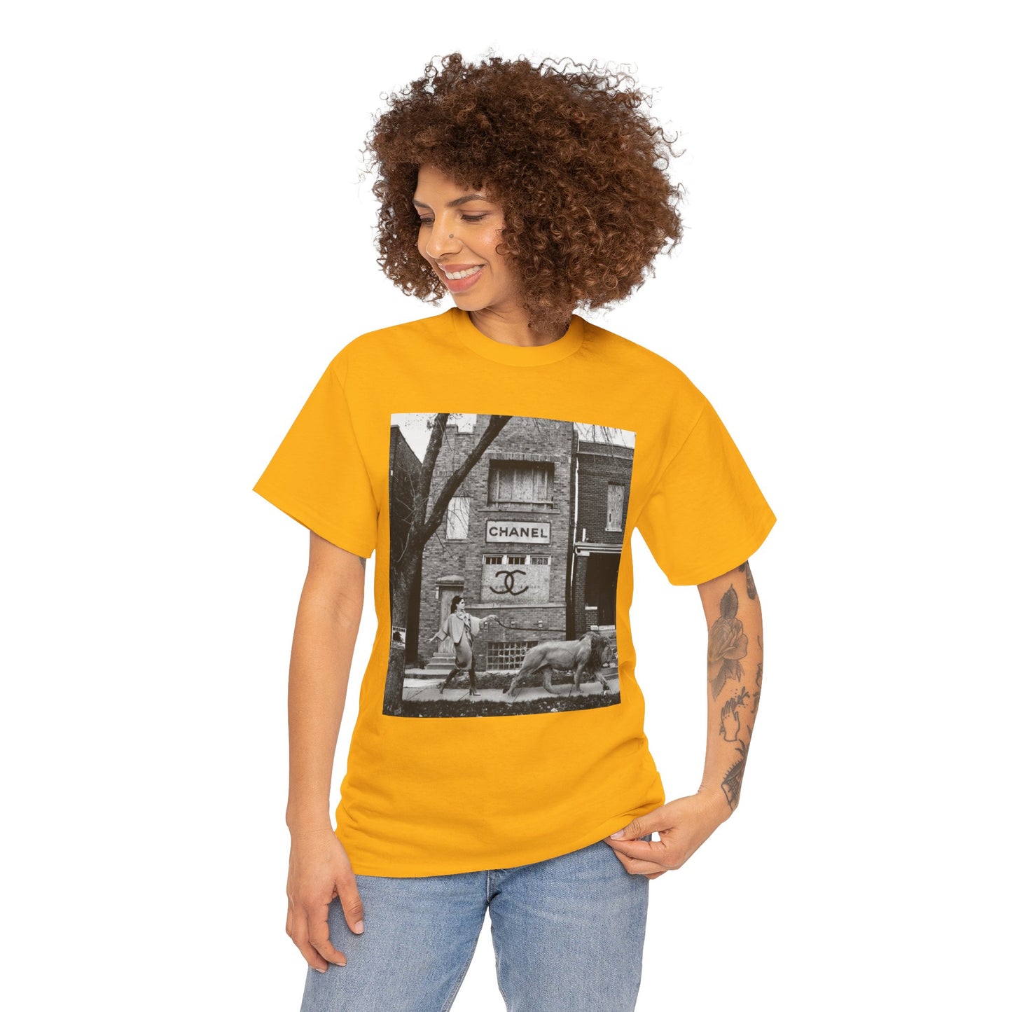 CHANNEL Unisex Heavy Cotton Tee