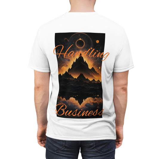 Handling Business Unisex Cut & Sew Tee (AOP)