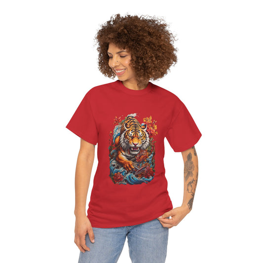 EYE OF THE TIGER Unisex Heavy Cotton Tee