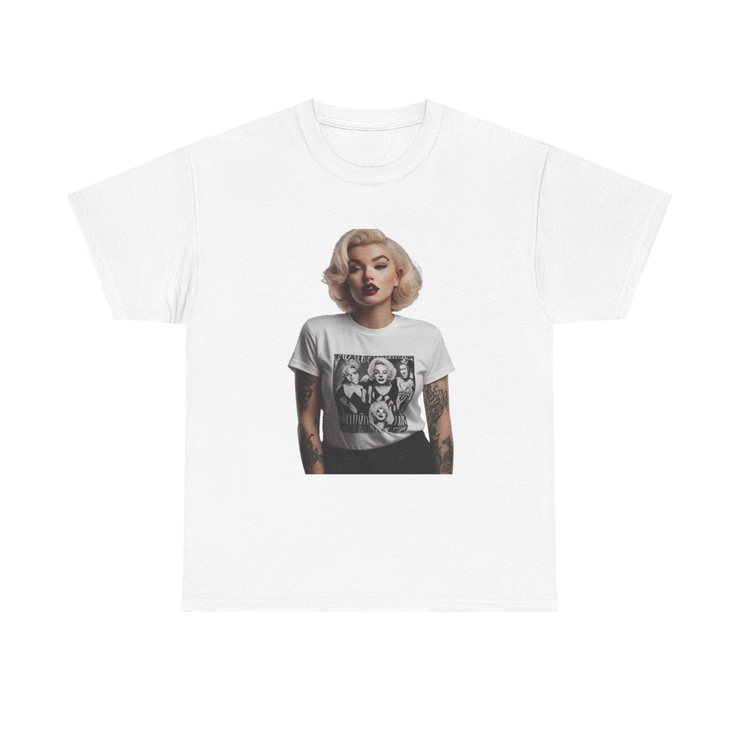 Marilyn Monroe Unisex Heavy Cotton Tee