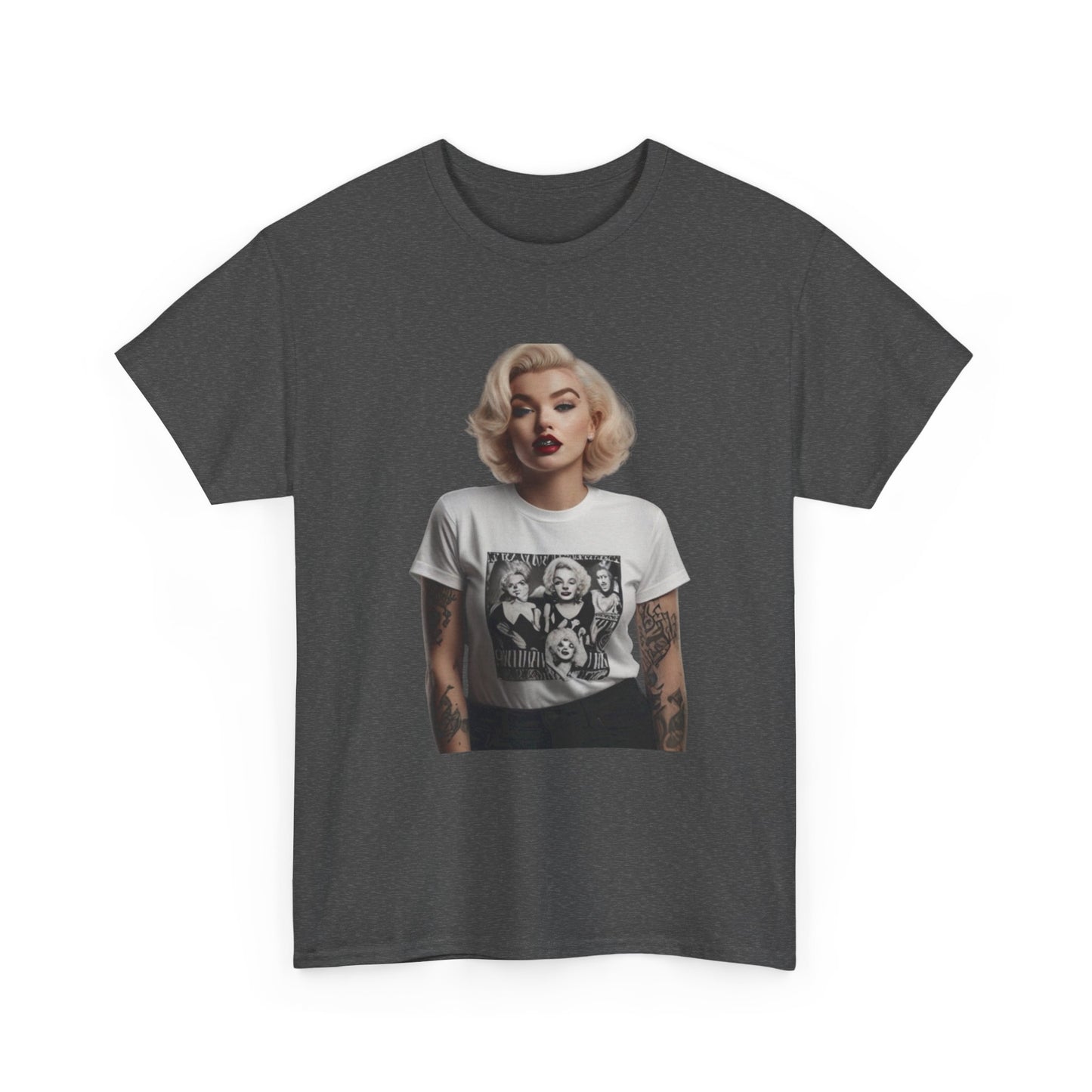 Marilyn Monroe Unisex Heavy Cotton Tee