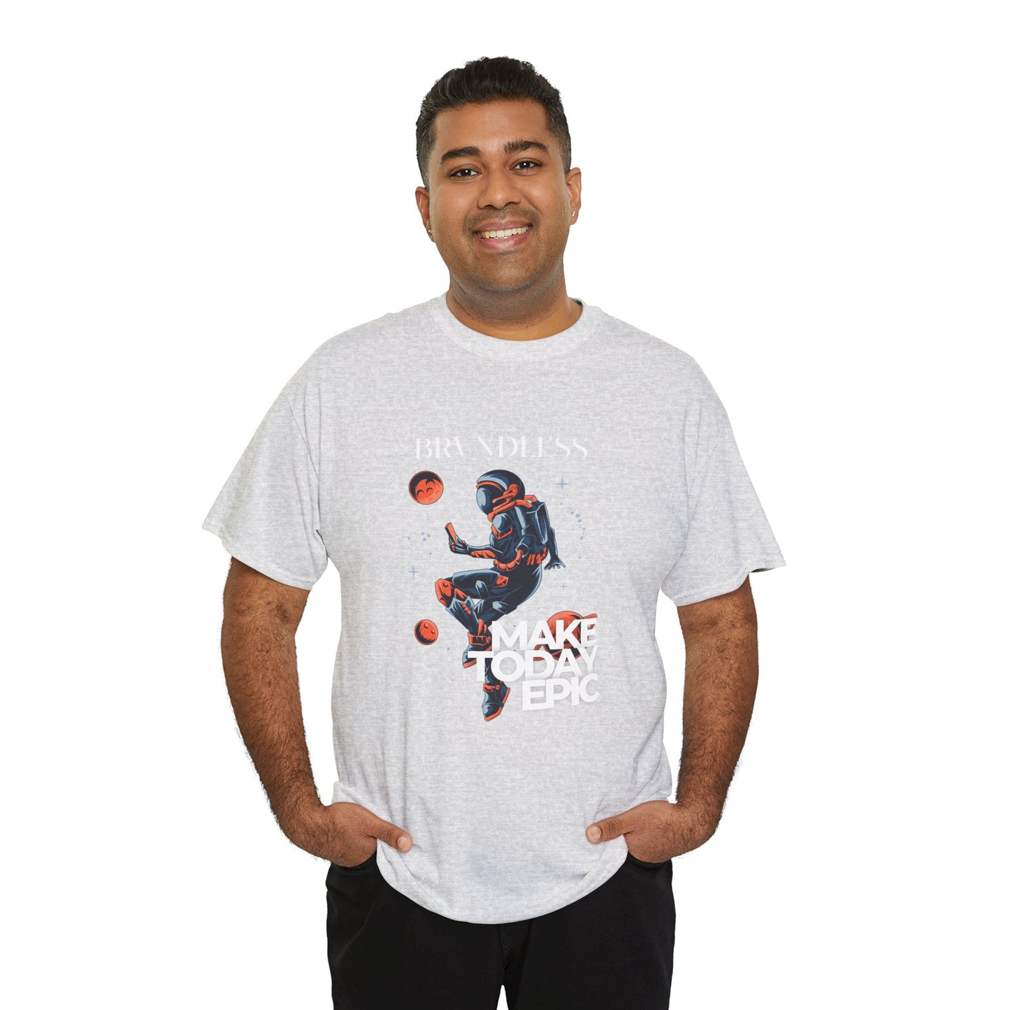 Spaceman Epic DAY Unisex Heavy Cotton Tee