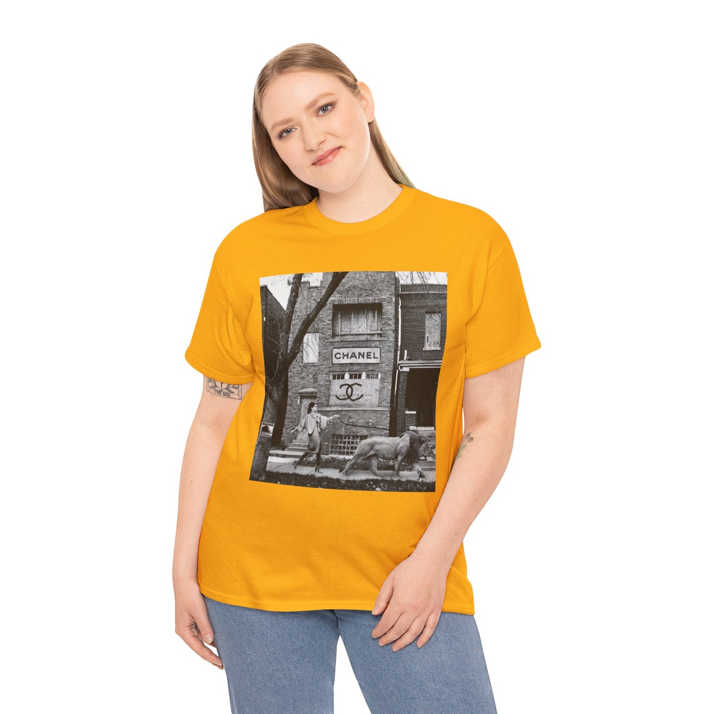 CHANNEL Unisex Heavy Cotton Tee