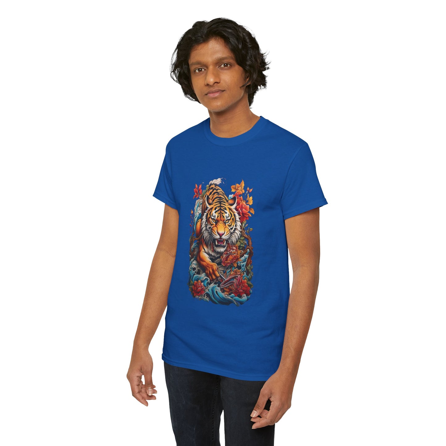 EYE OF THE TIGER Unisex Heavy Cotton Tee
